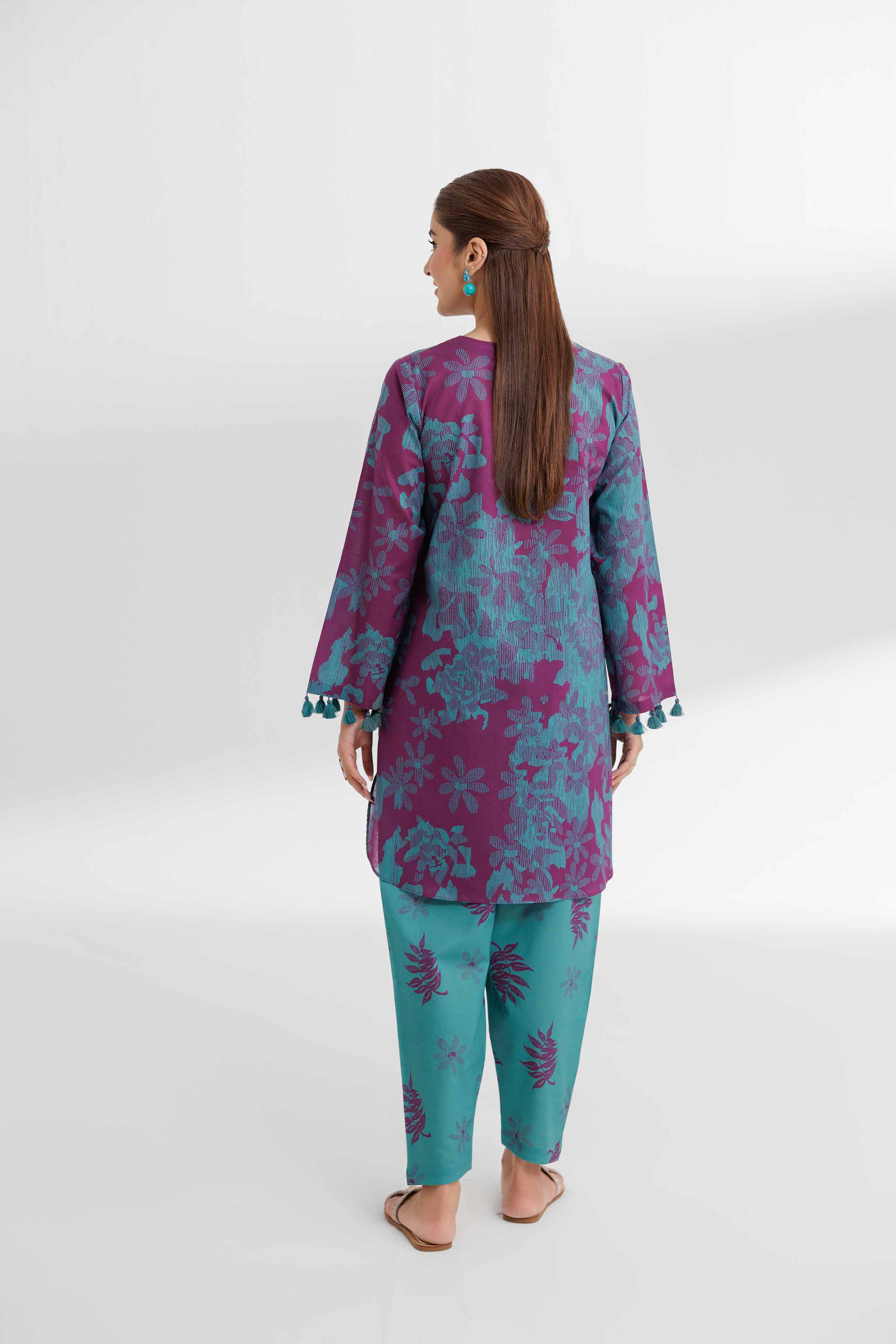 2 Piece - Printed Suit - 42502168 for Women - Unstitched Collection | Nishat | Shop Online