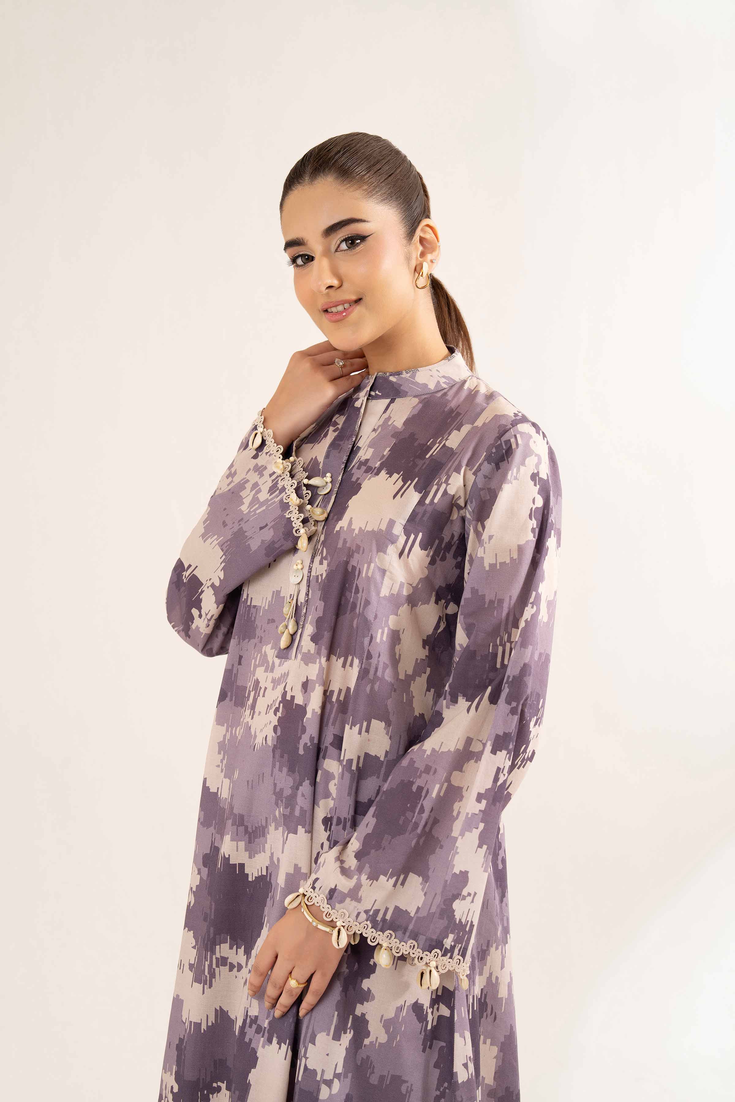 2 Piece - Printed Suit - 42502170 for Women - Unstitched Collection | Nishat | Shop Online