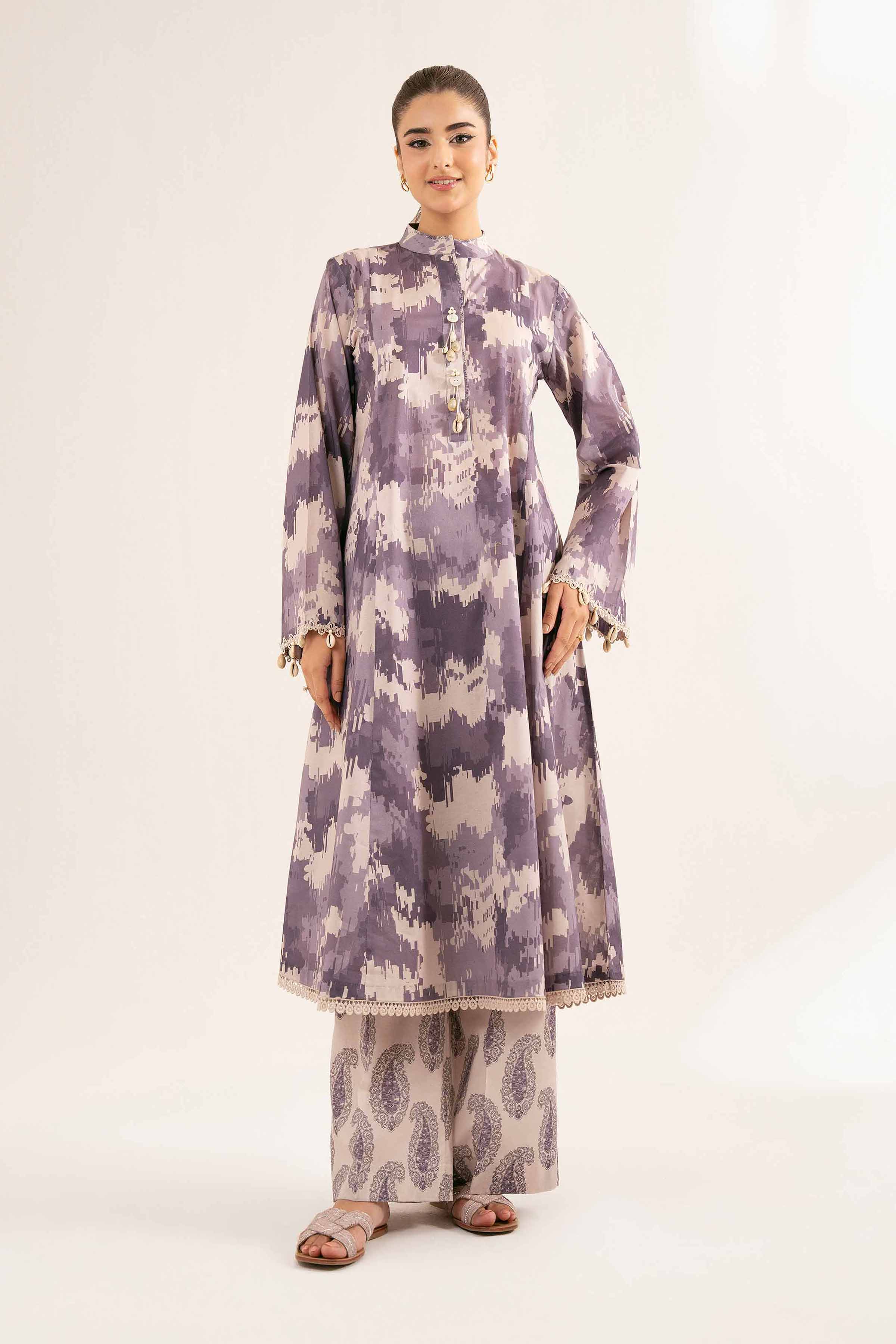 2 Piece - Printed Suit - 42502170 for Women - Unstitched Collection | Nishat | Shop Online