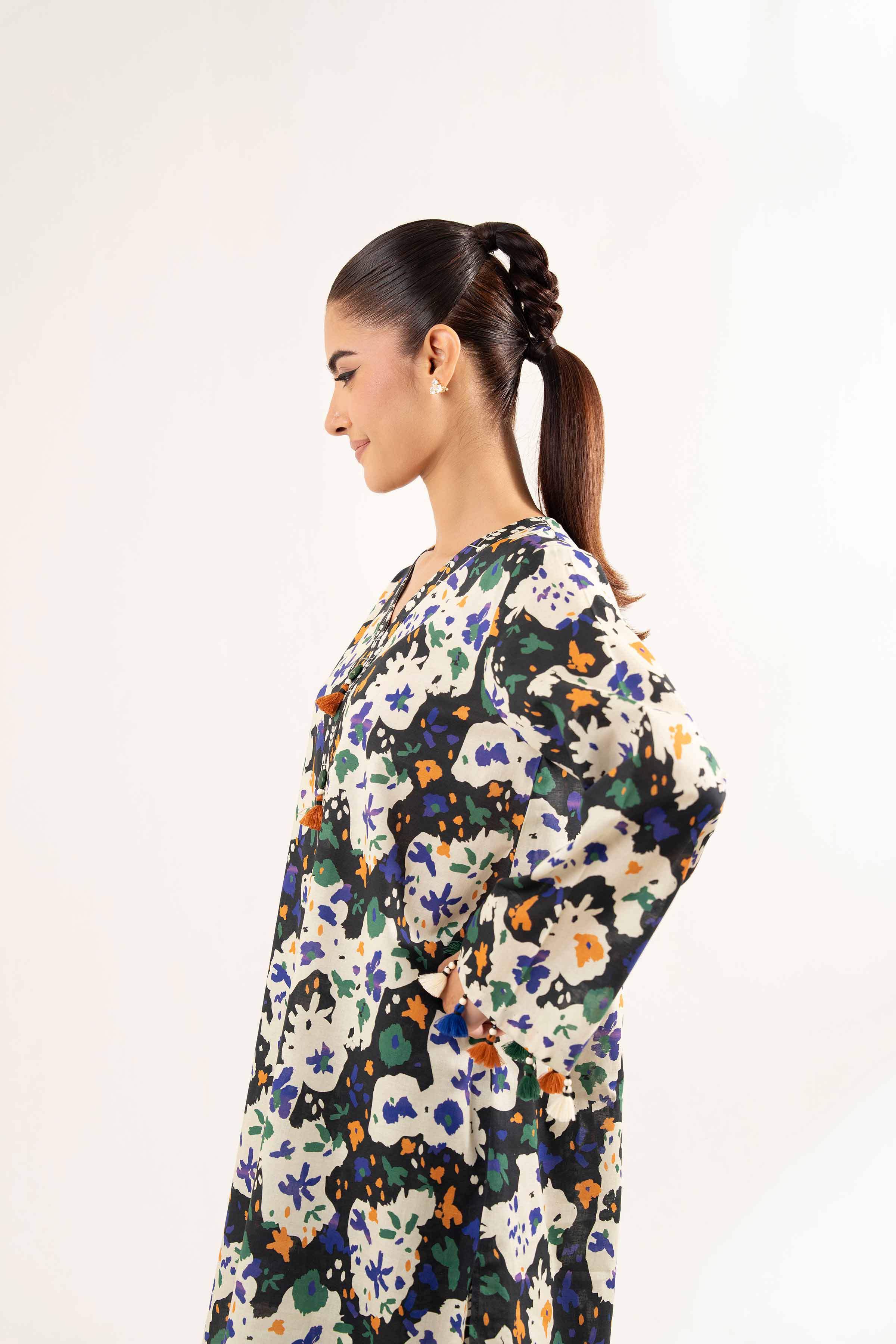 2 Piece - Printed Suit - 42502172 for Women - Unstitched Collection | Nishat | Shop Online