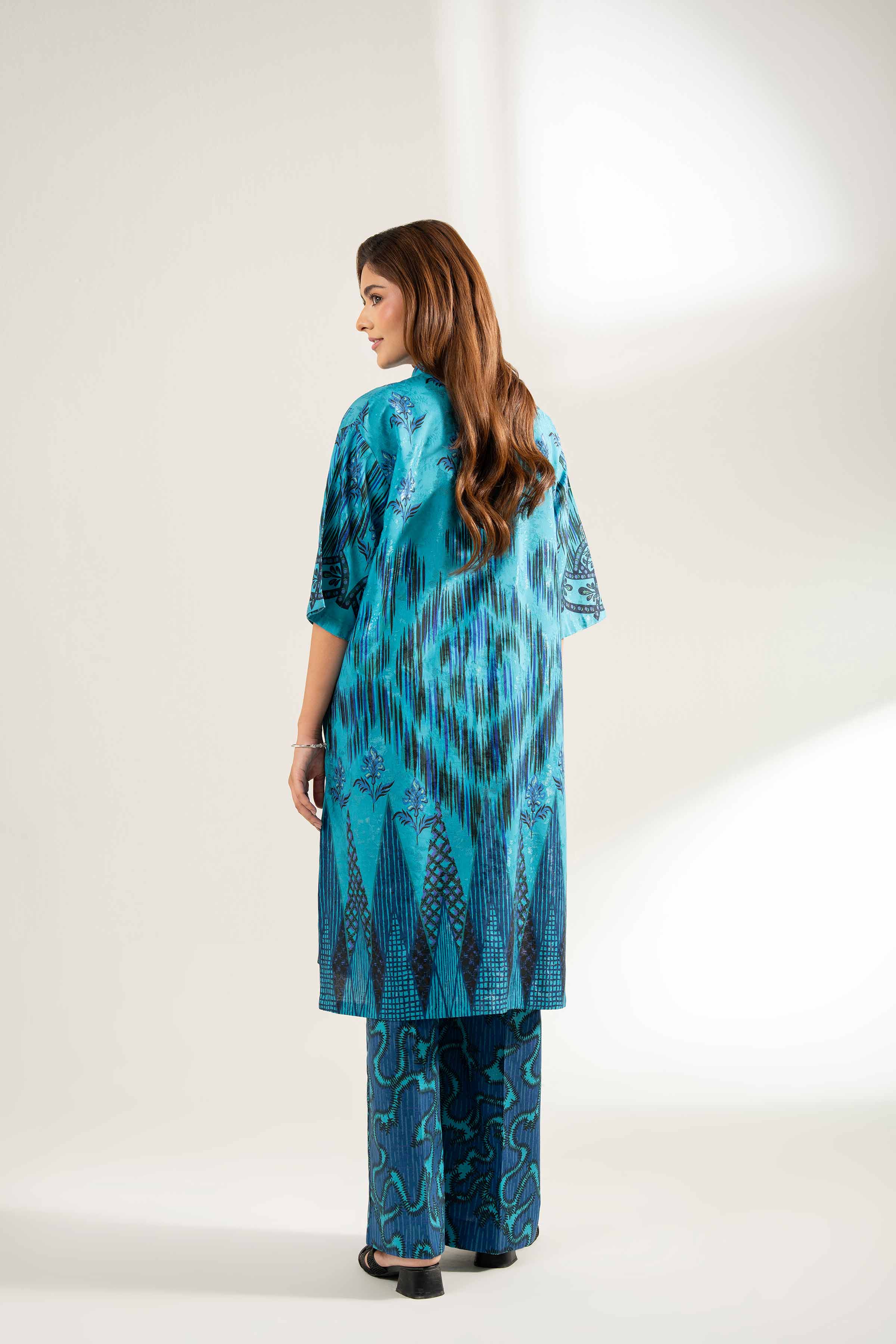 2 Piece - Digital Printed Suit - 42502175 for Women - Unstitched Collection | Nishat | Shop Online