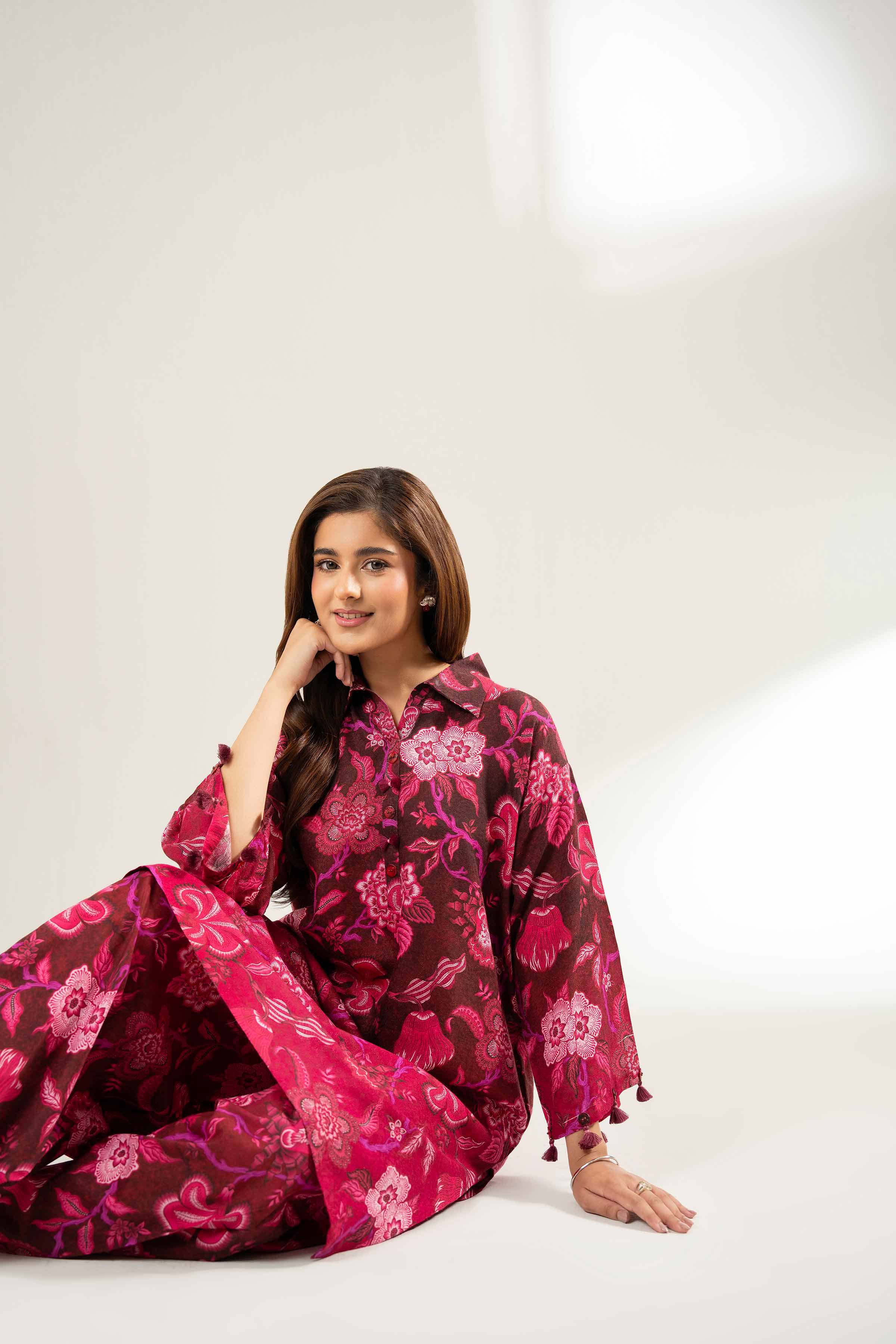 2 Piece - Digital Printed Suit - 42502176 for Women - Unstitched Collection | Nishat | Shop Online