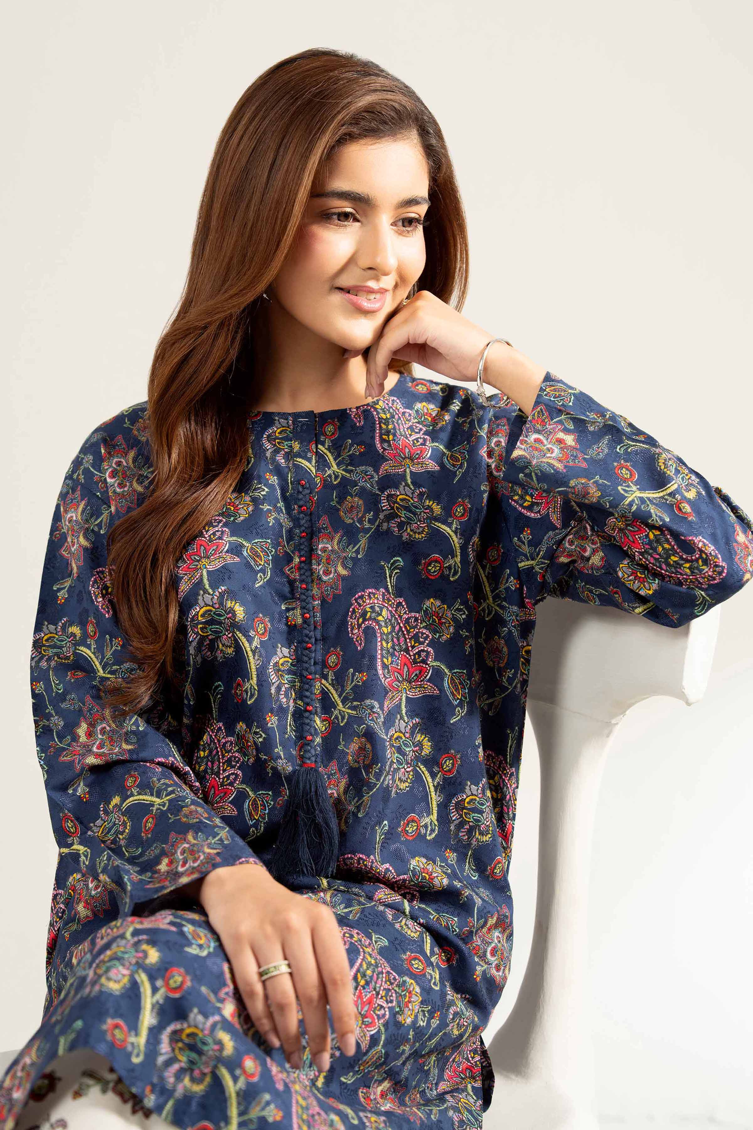 2 Piece - Digital Printed Suit - 42502178 for Women - Unstitched Collection | Nishat | Shop Online