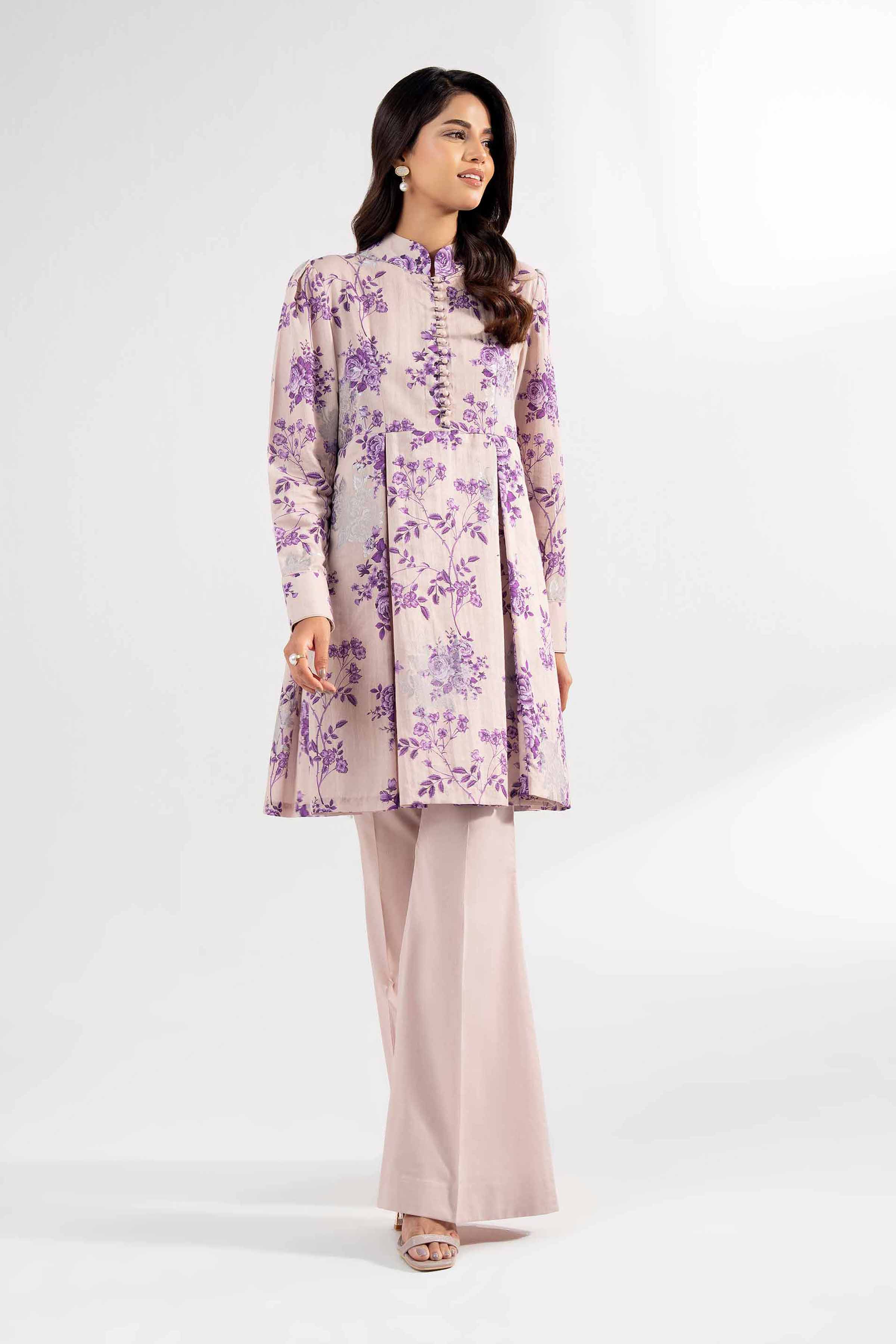 2 Piece - Printed Suit - 42502181 for Women - Unstitched Collection | Nishat | Shop Online