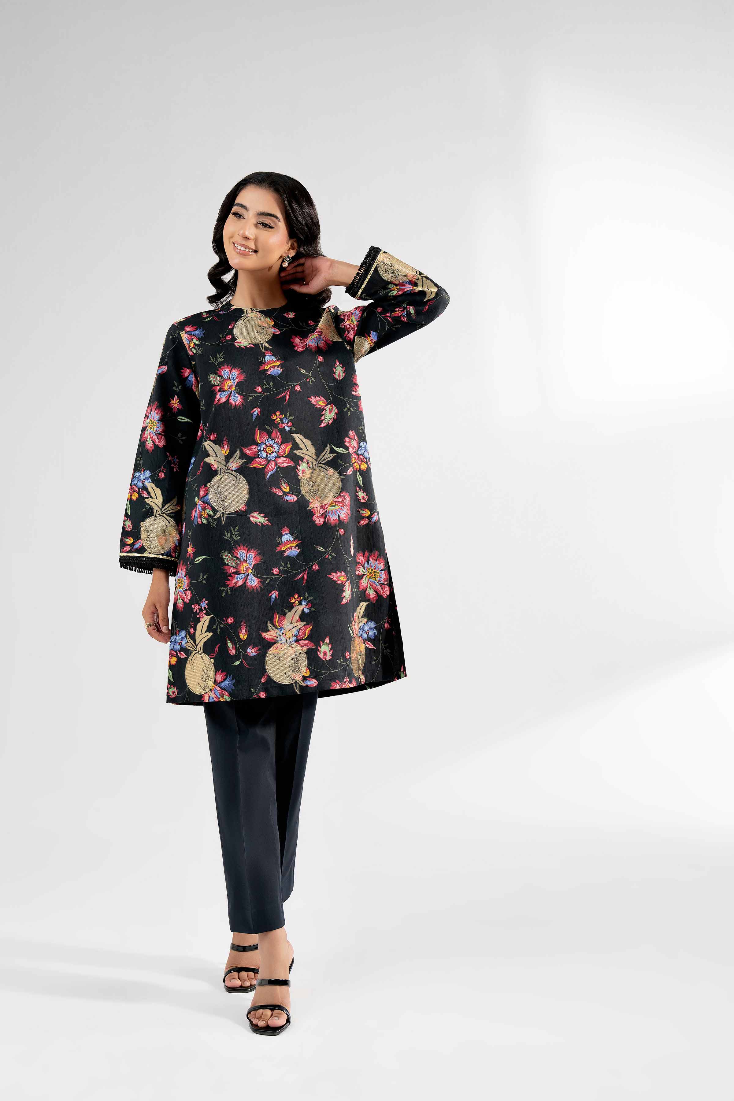 2 Piece - Printed Suit - 42502183 for Women - Unstitched Collection | Nishat | Shop Online