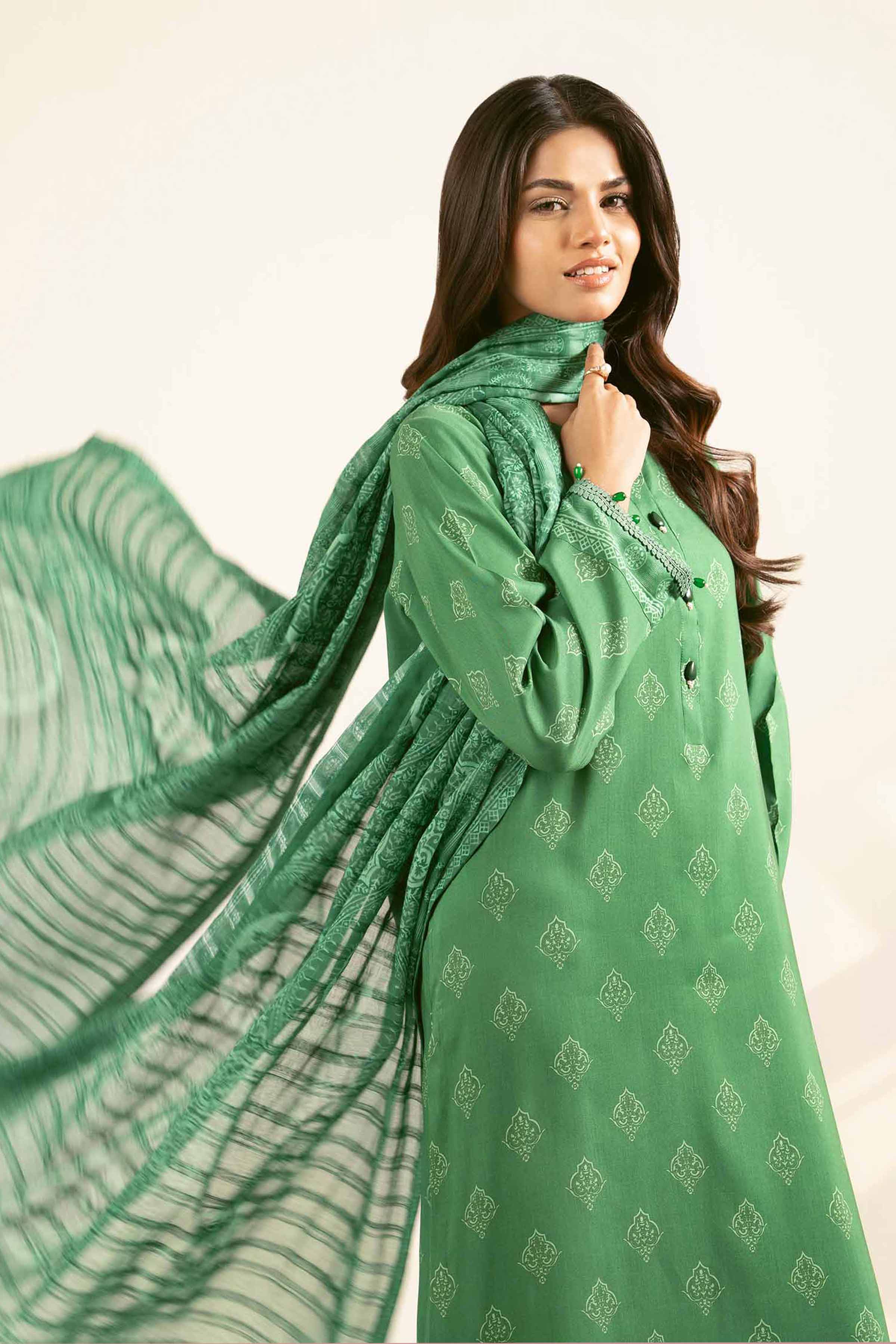 3 Piece - Printed Suit - 42502192 for Women - Unstitched Collection | Nishat | Shop Online