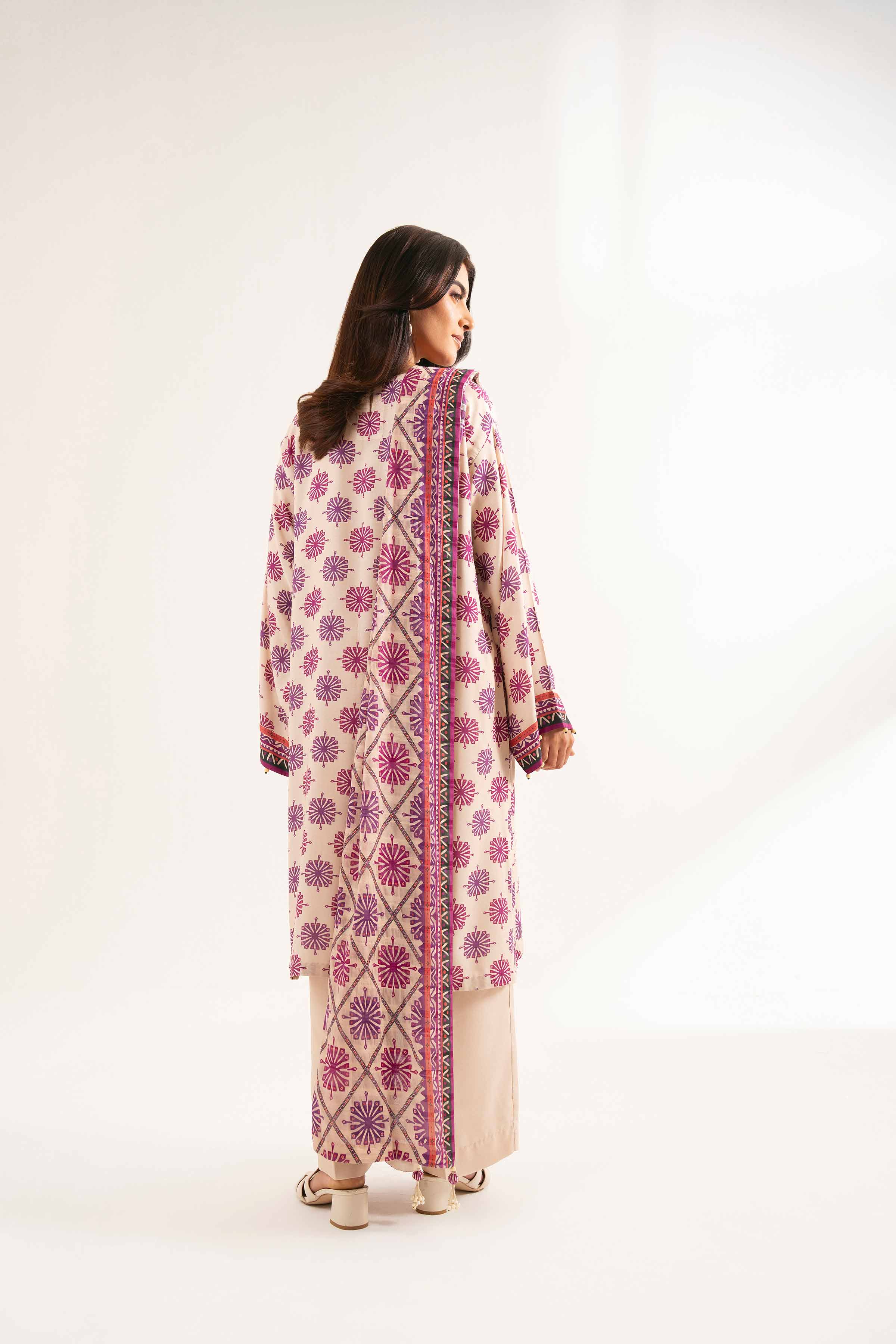 3 Piece - Printed Suit - 42502200 for Women - Unstitched Collection | Nishat | Shop Online