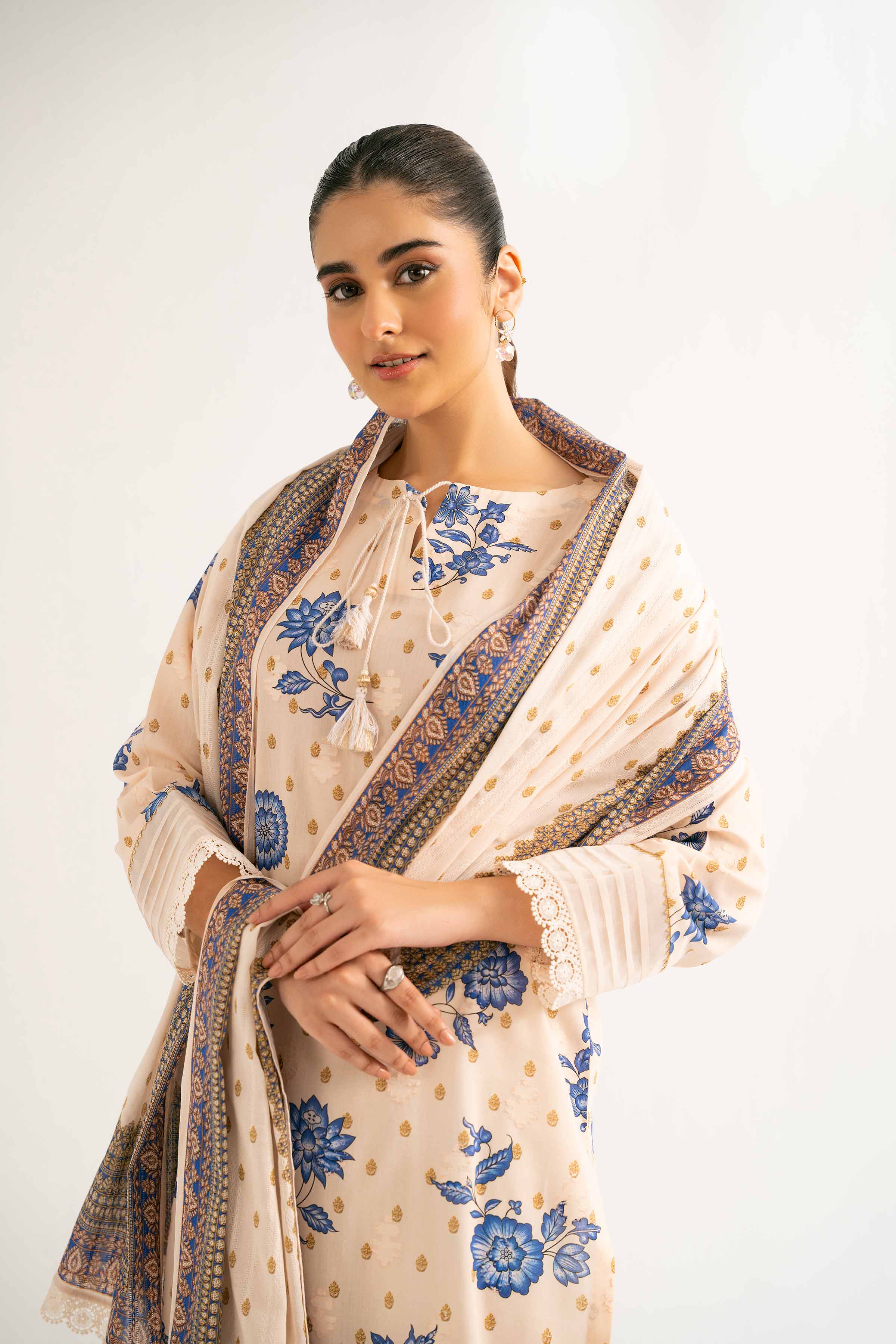 3 Piece - Digital Printed Suit - 42502204 for Women - Unstitched Collection | Nishat | Shop Online