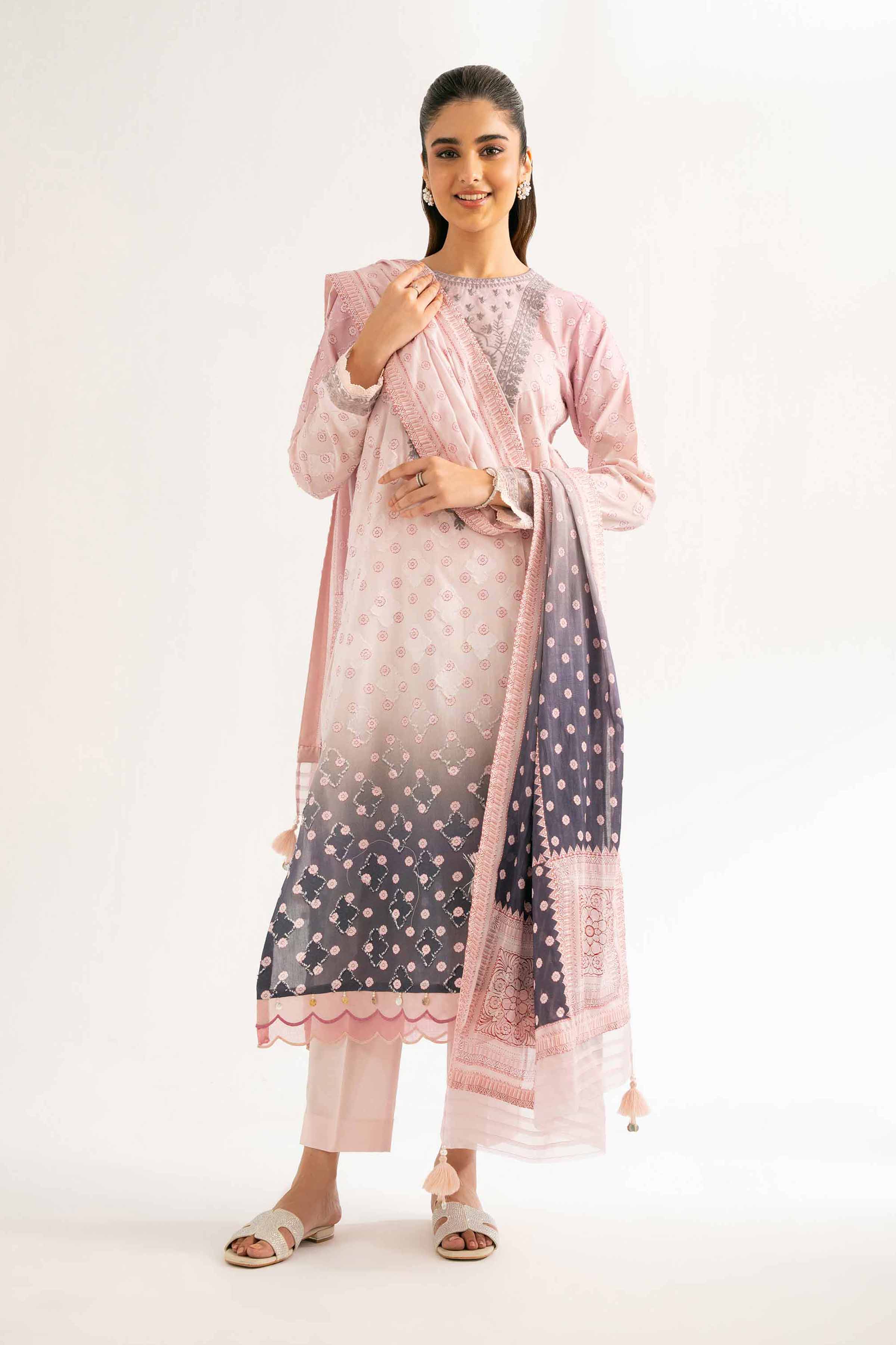 3 Piece - Digital Printed Suit - 42502207 for Women - Unstitched Collection | Nishat | Shop Online