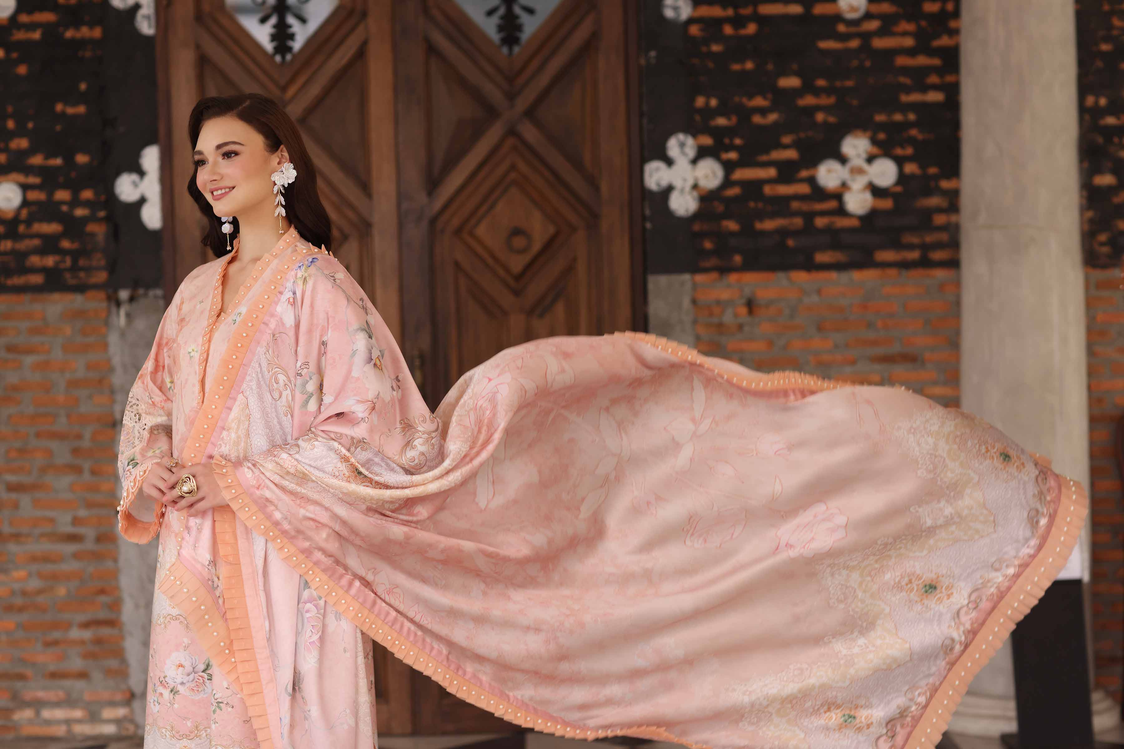 3 Piece - Digital Printed Embroidered Suit - 42502214 for Women - Unstitched Collection | Nishat | Shop Online