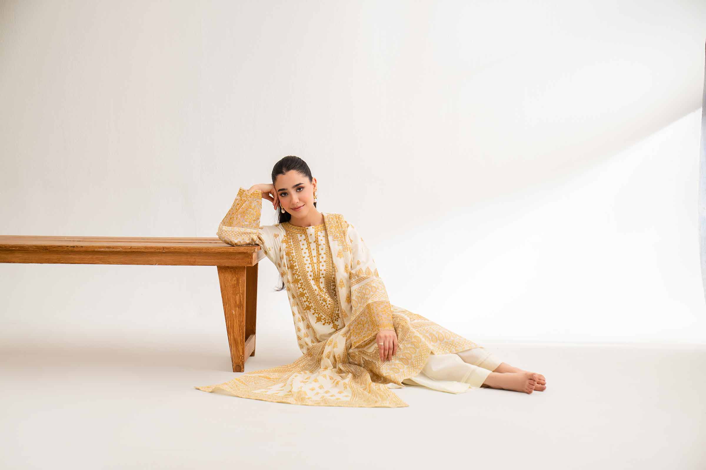 3 Piece - Digital Printed Suit - 42502230 for Women - Unstitched Collection | Nishat | Shop Online
