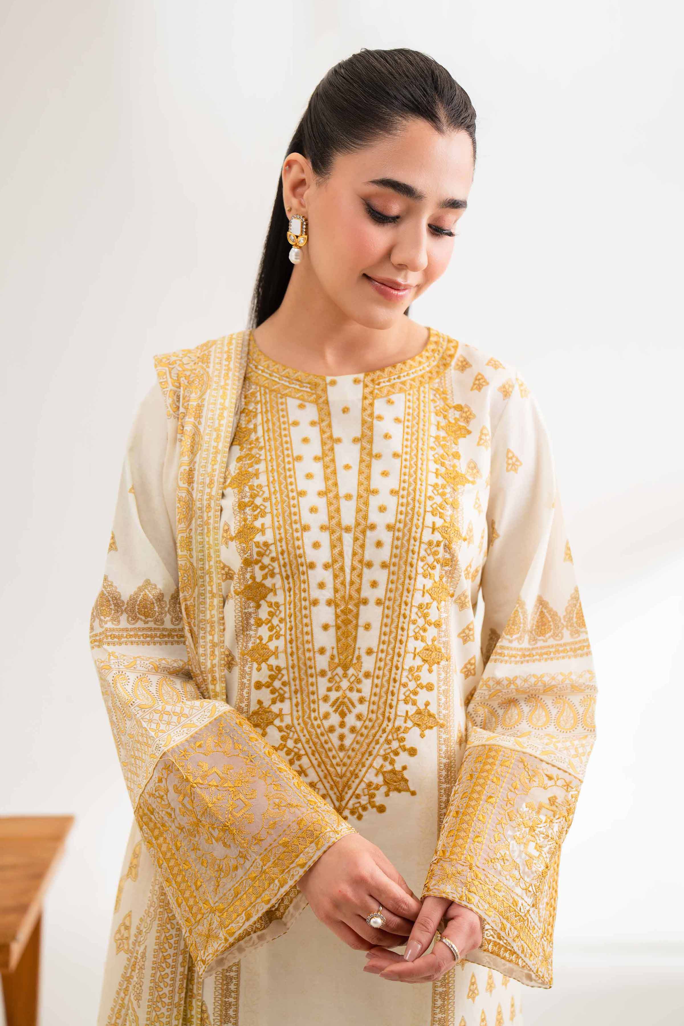 3 Piece - Digital Printed Suit - 42502230 for Women - Unstitched Collection | Nishat | Shop Online