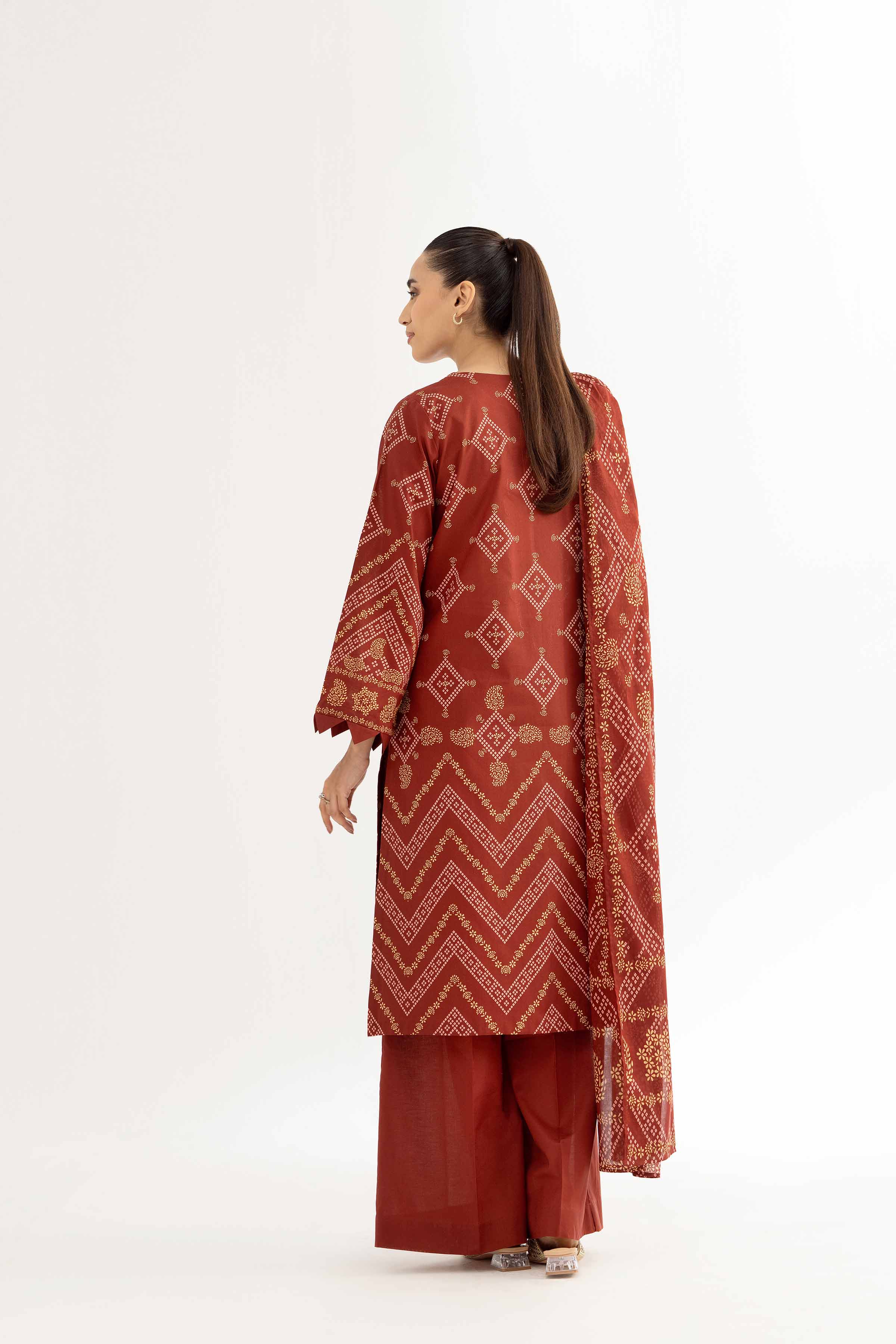 3 Piece - Digital Printed Suit - 42502231 for Women - Unstitched Collection | Nishat | Shop Online