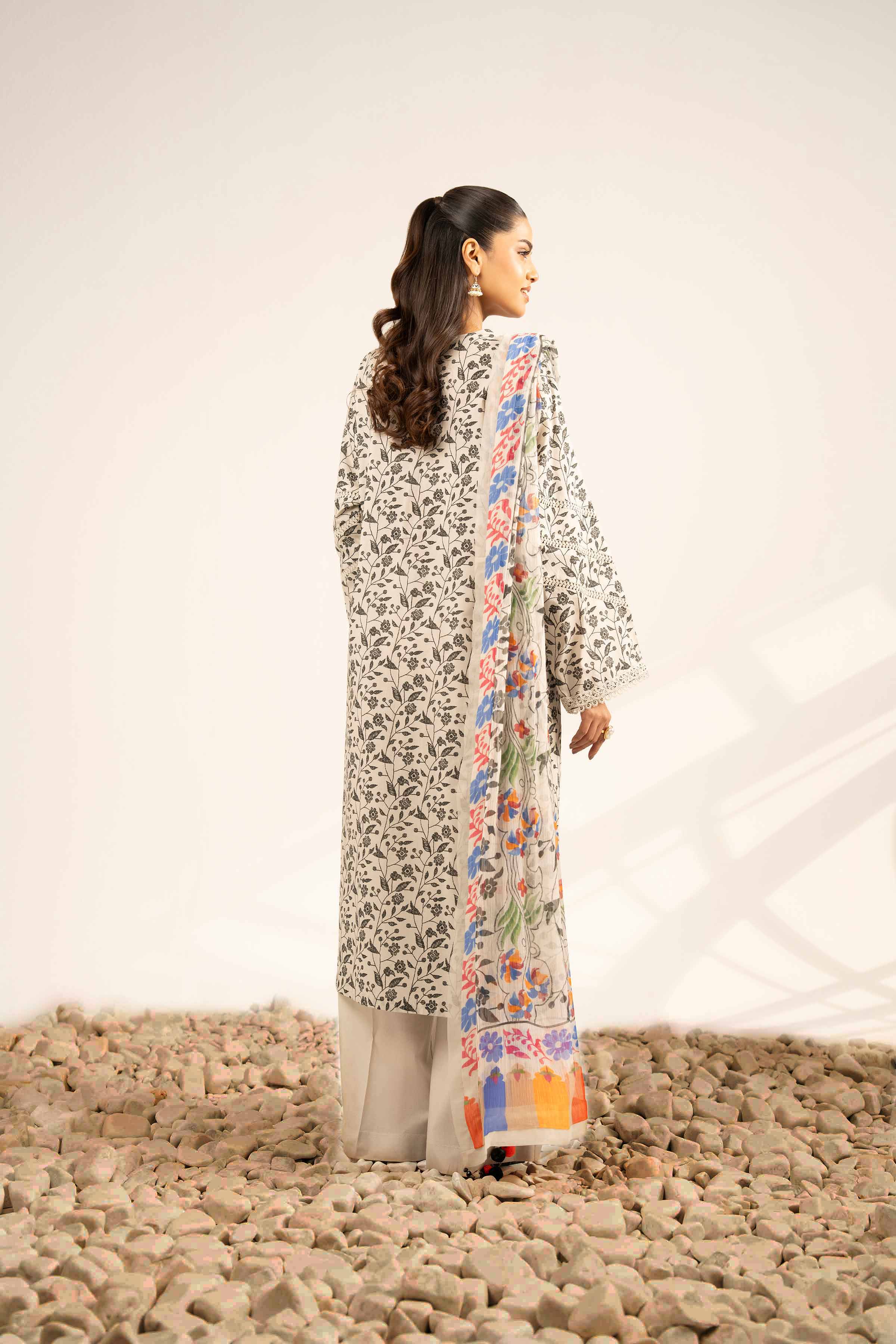 3 Piece - Digital Printed Suit - 42502235 for Women - Unstitched Collection | Nishat | Shop Online