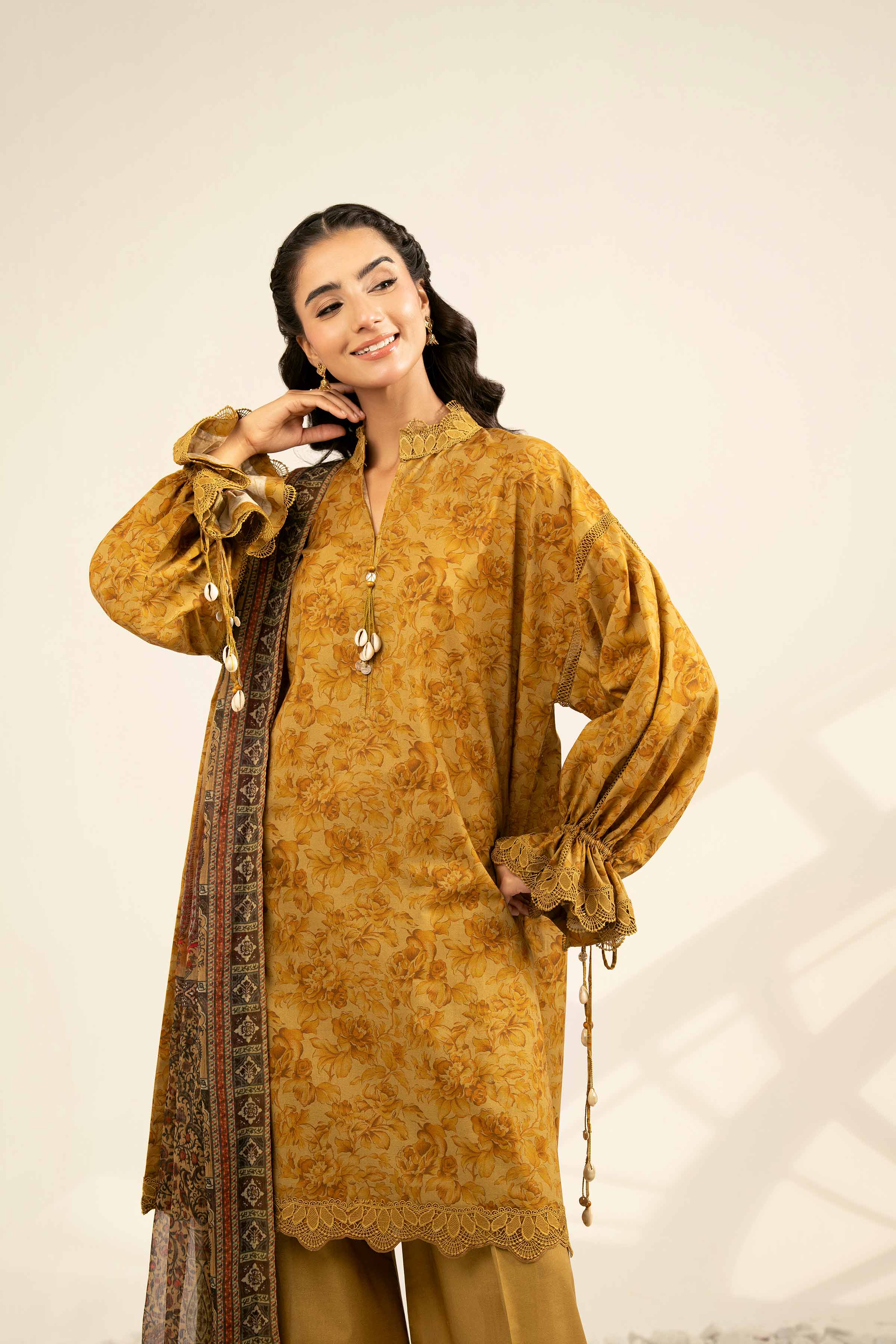 3 Piece - Digital Printed Suit - 42502240 for Women - Unstitched Collection | Nishat | Shop Online