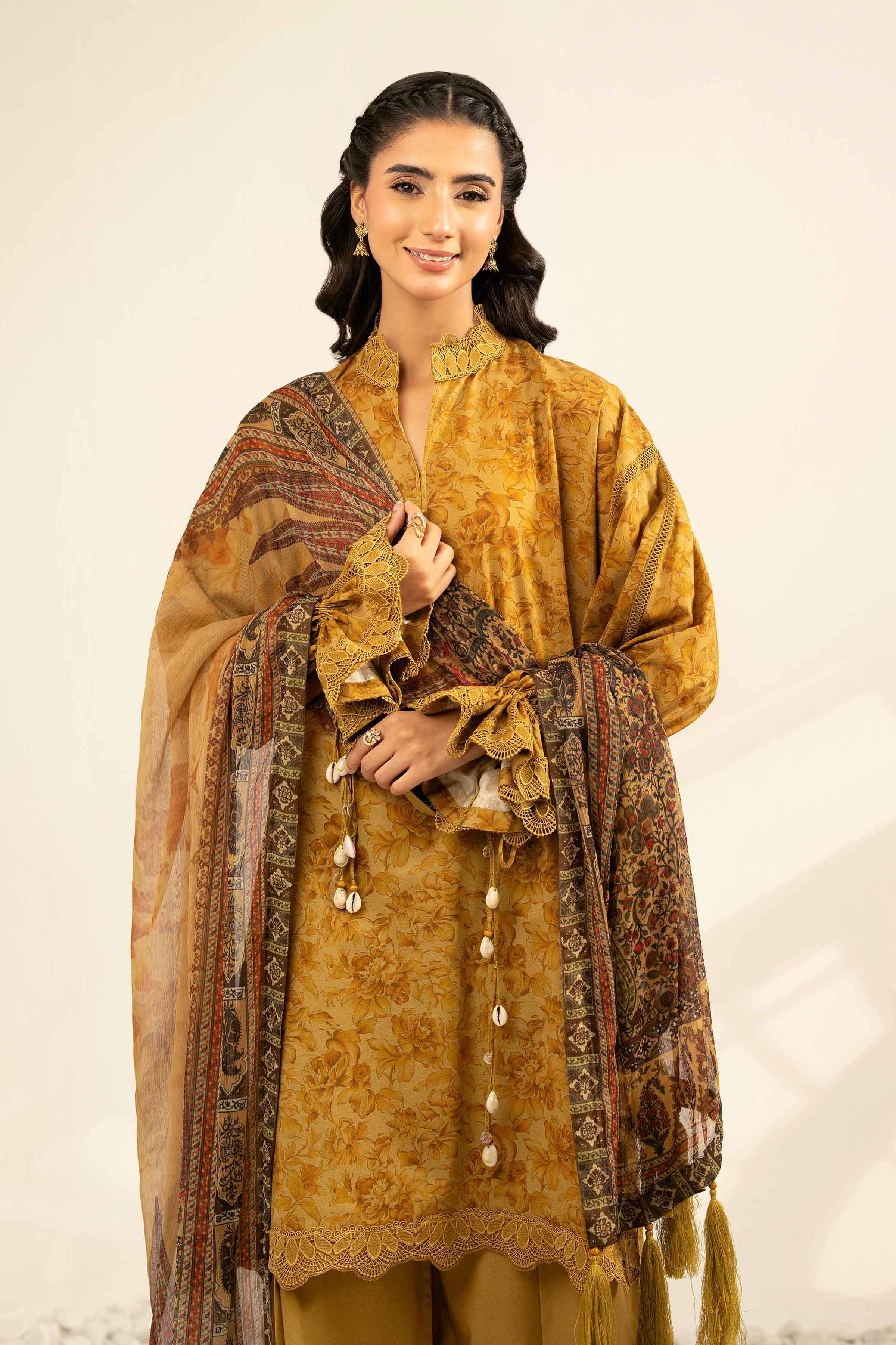 3 Piece - Digital Printed Suit - 42502240 for Women - Unstitched Collection | Nishat | Shop Online