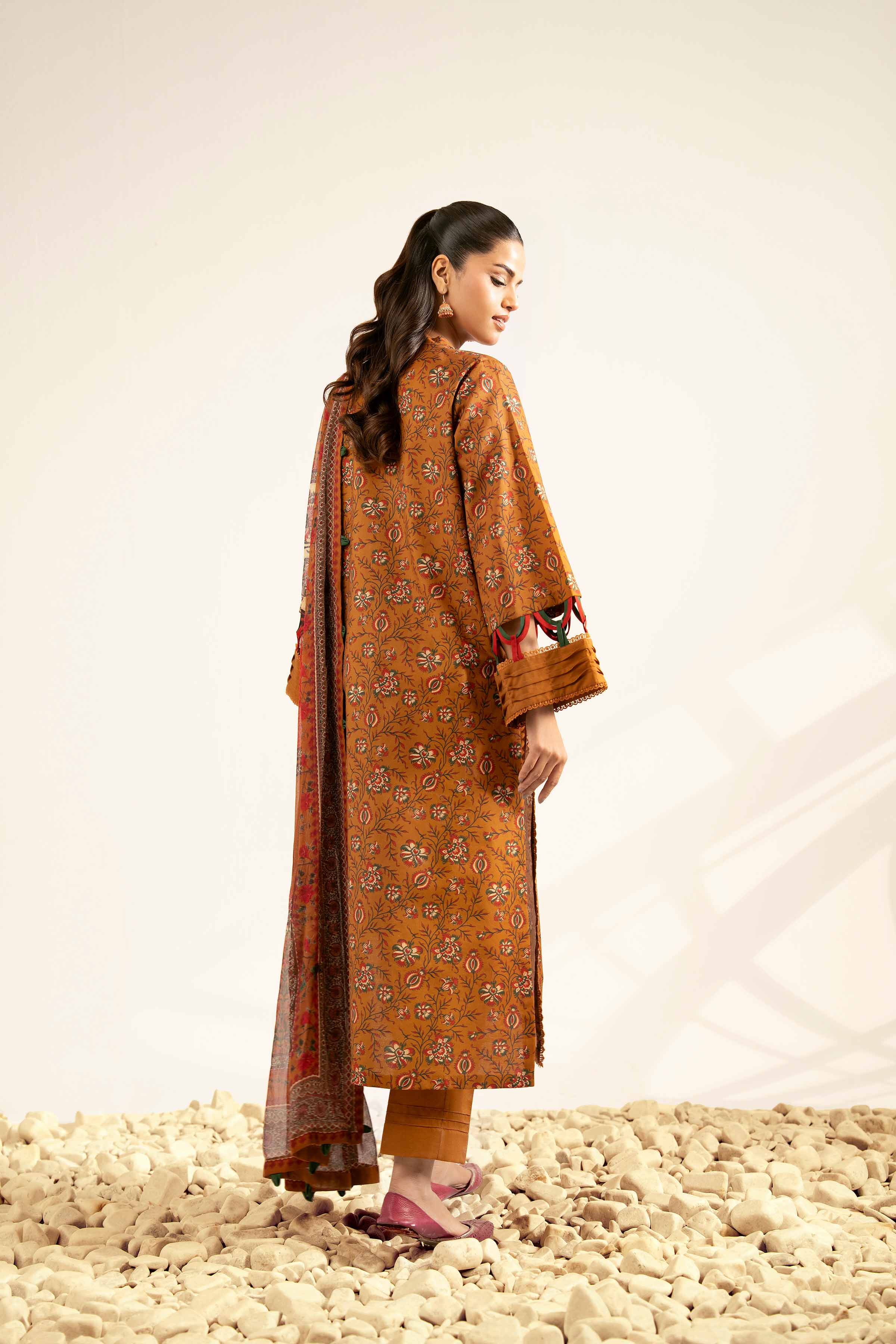 3 Piece - Digital Printed Suit - 42502241 for Women - Unstitched Collection | Nishat | Shop Online
