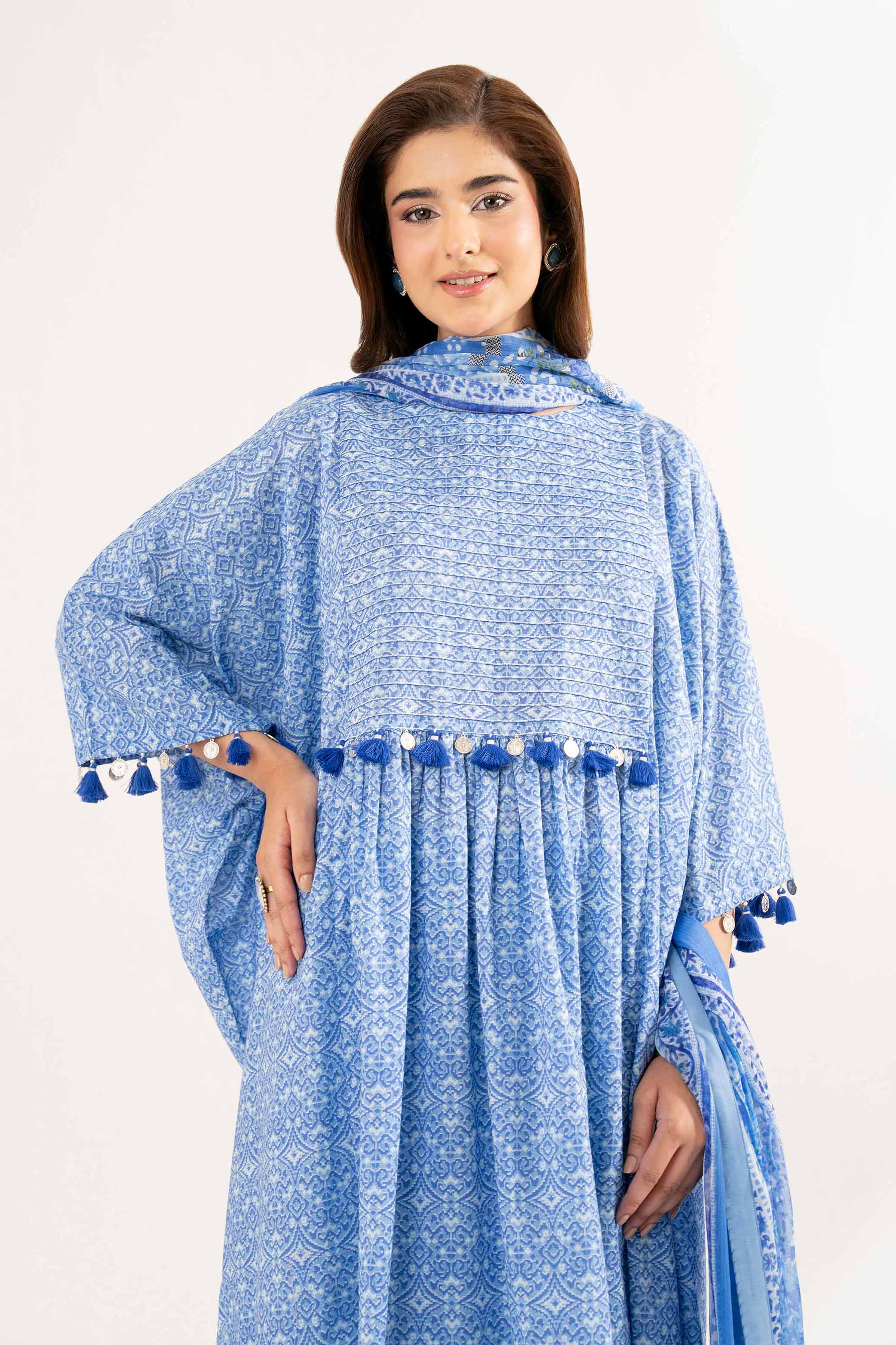 3 Piece - Digital Printed Suit - 42502242 for Women - Unstitched Collection | Nishat | Shop Online