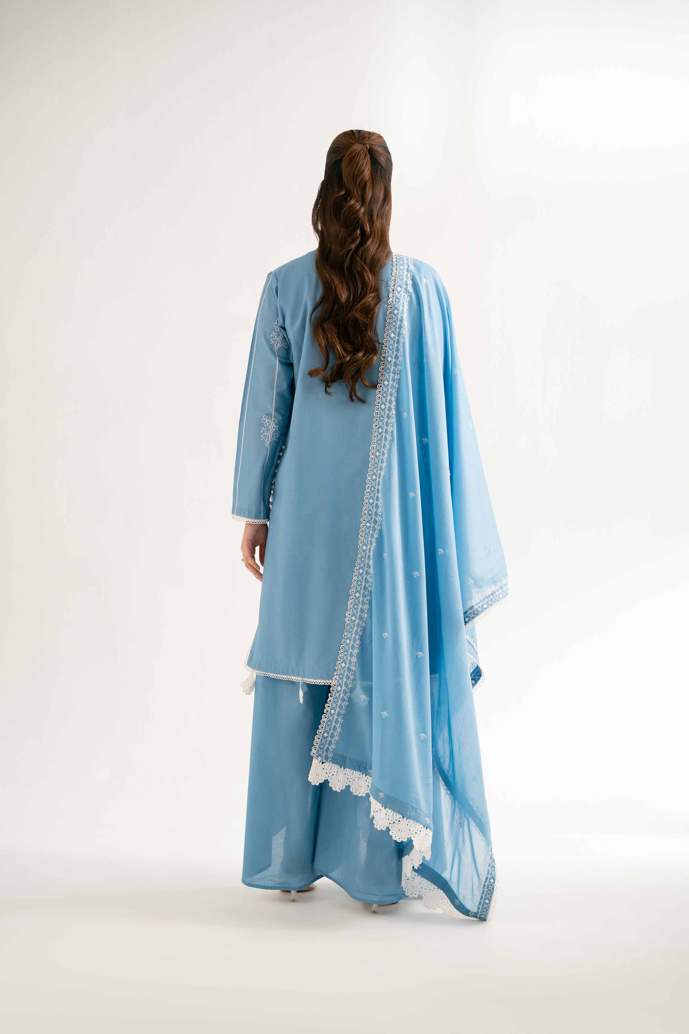 3 Piece - Dyed Embroidered Suit - 42502246 for Women - Unstitched Collection | Nishat | Shop Online