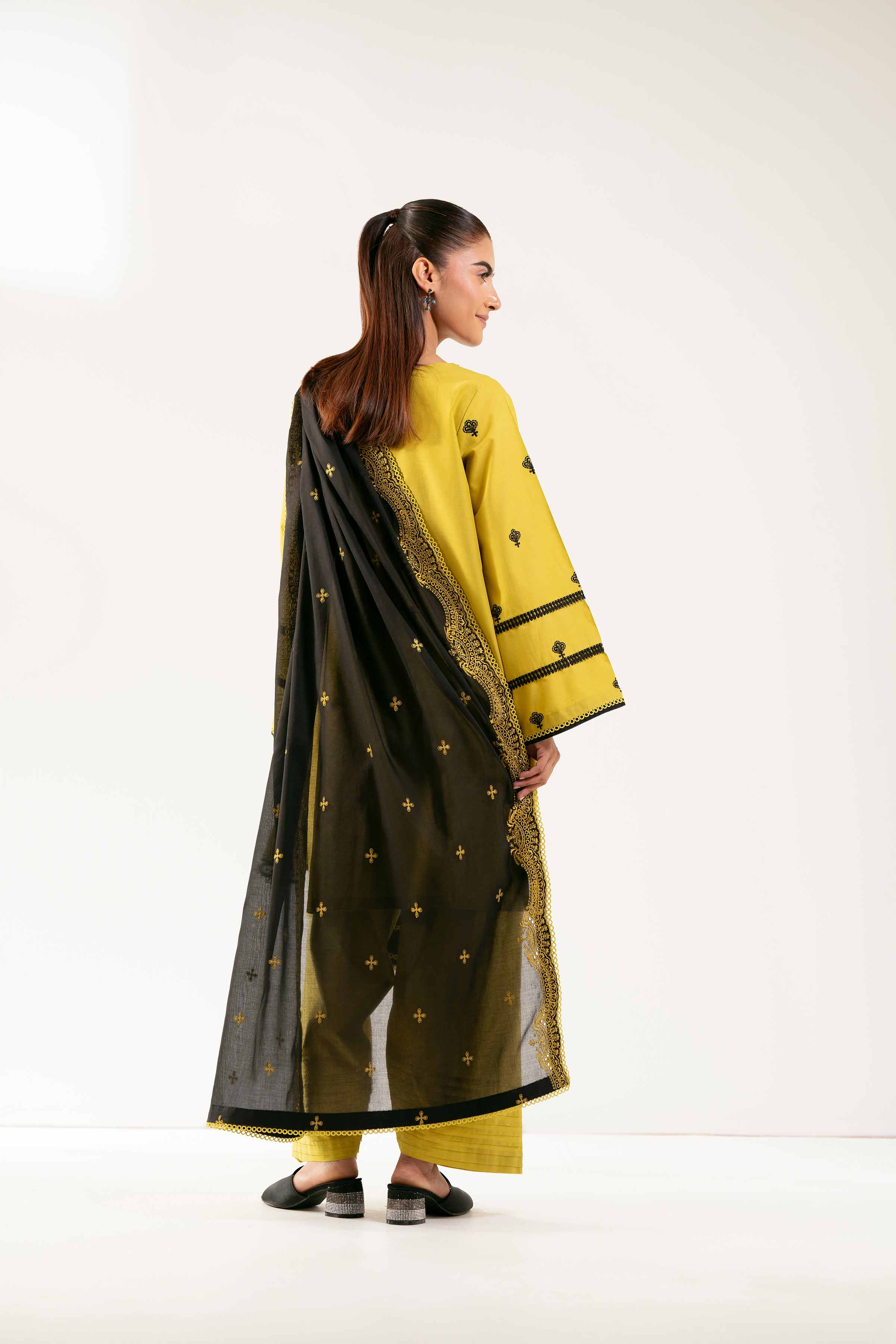 3 Piece - Dyed Embroidered Suit - 42502250 for Women - Unstitched Collection | Nishat | Shop Online