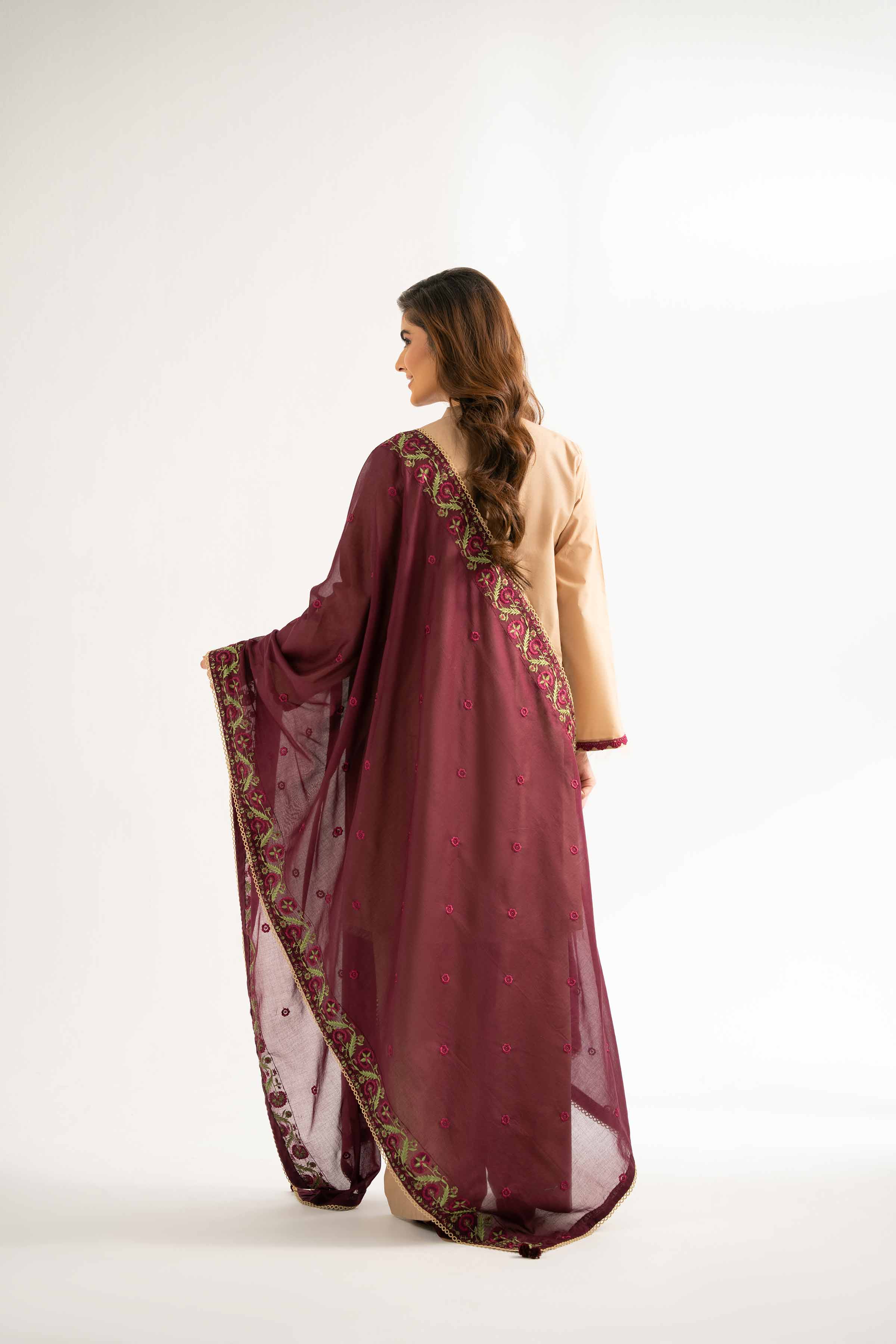 3 Piece - Dyed Embroidered Suit - 42502252 for Women - Unstitched Collection | Nishat | Shop Online
