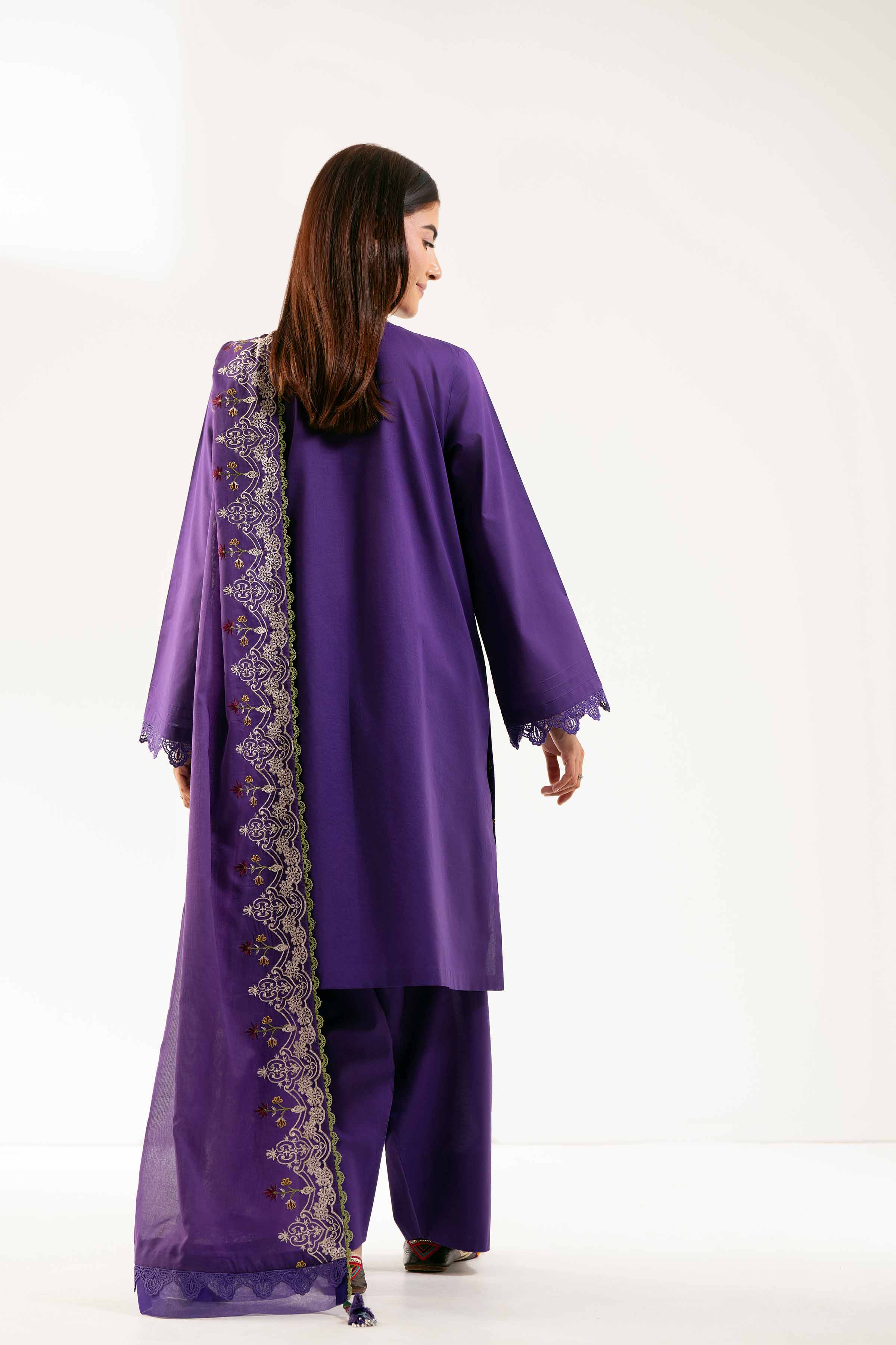 3 Piece - Dyed Embroidered Suit - 42502253 for Women - Unstitched Collection | Nishat | Shop Online