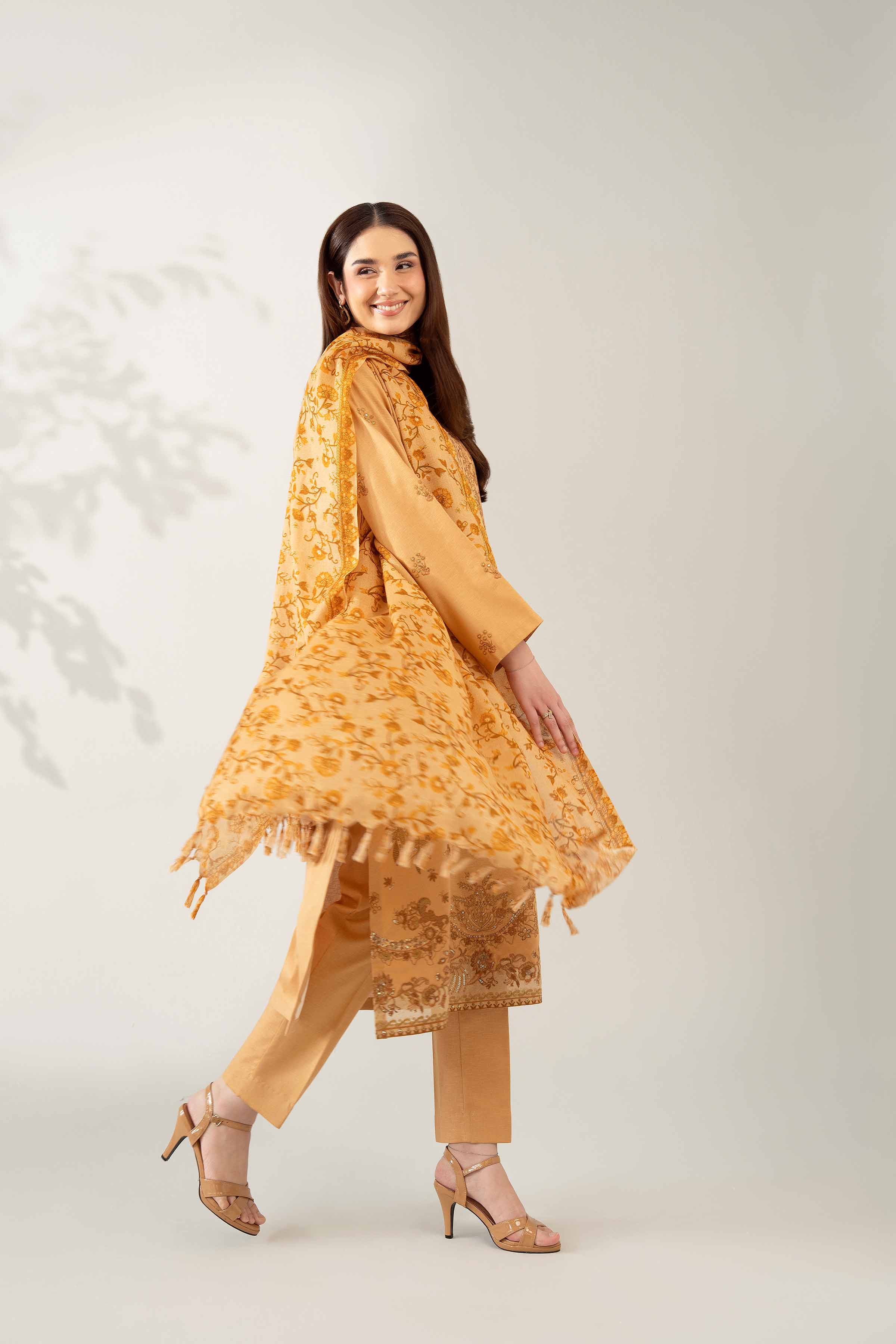 3 Piece - Digital Printed Embroidered Suit - 42502301 for Women - Unstitched Collection | Nishat | Shop Online