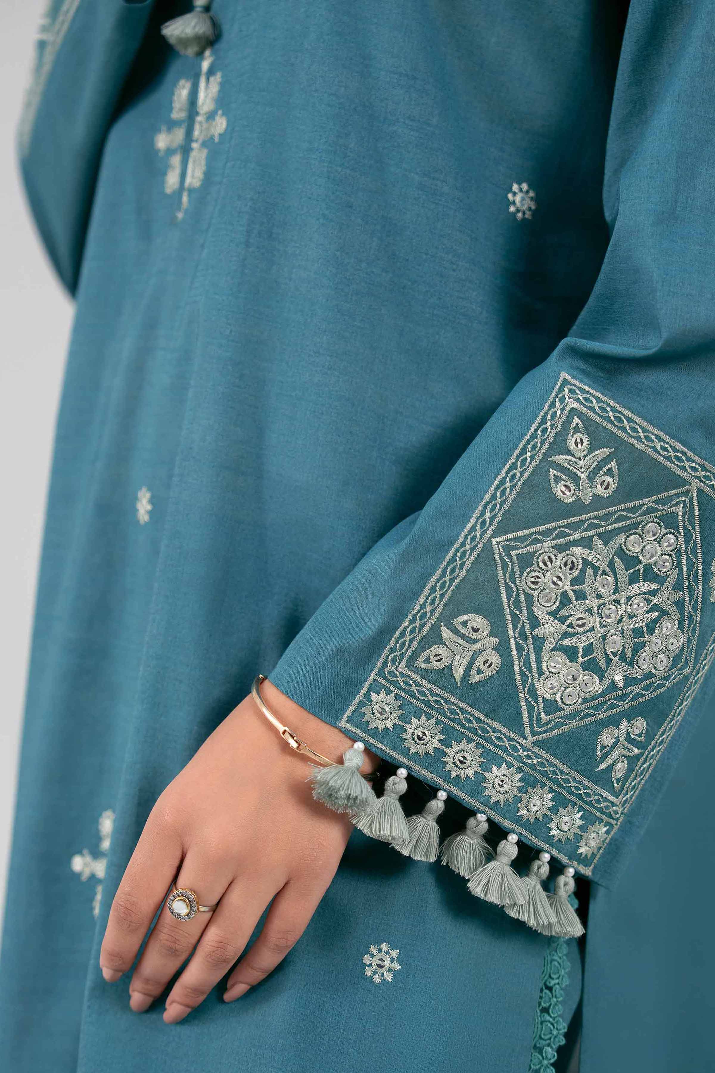 2 Piece - Embroidered Suit - 42502307 for Women - Unstitched Collection | Nishat | Shop Online