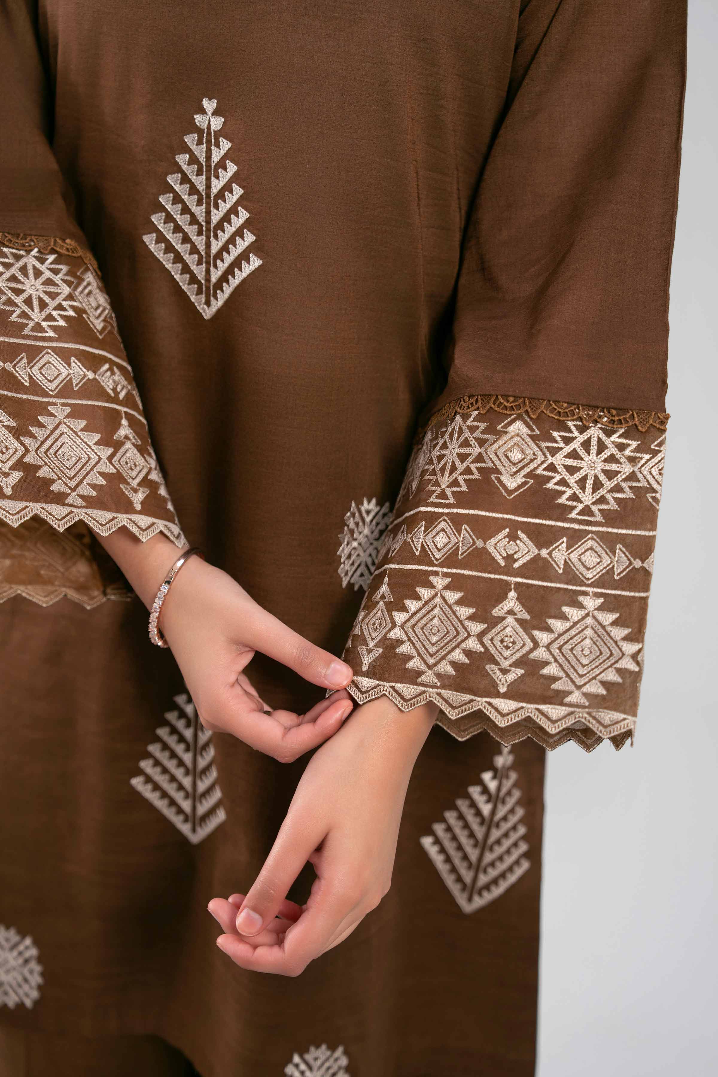 2 Piece - Embroidered Suit - 42502308 for Women - Unstitched Collection | Nishat | Shop Online