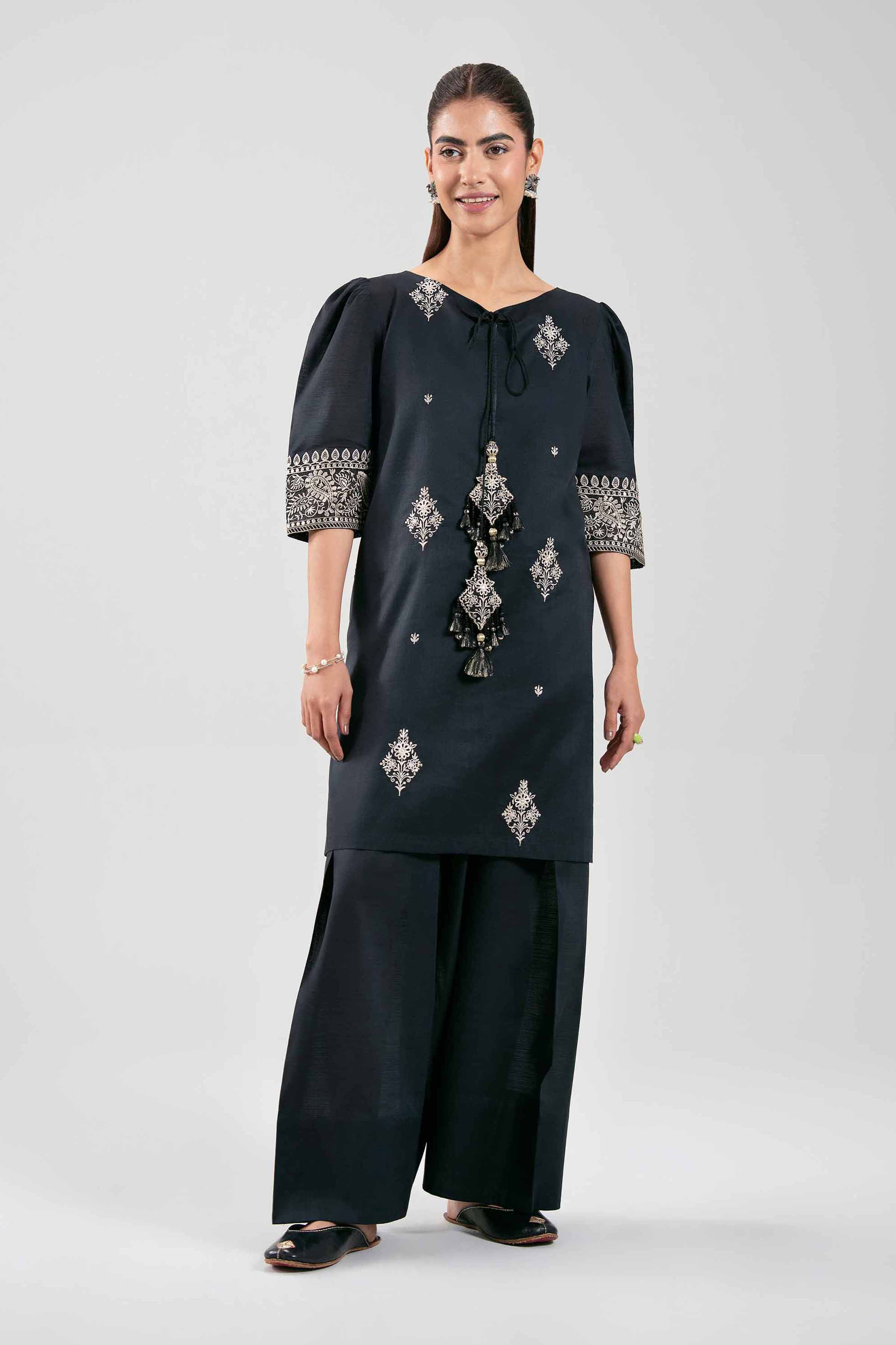 2 Piece - Embroidered Suit - 42502310 for Women - Unstitched Collection | Nishat | Shop Online