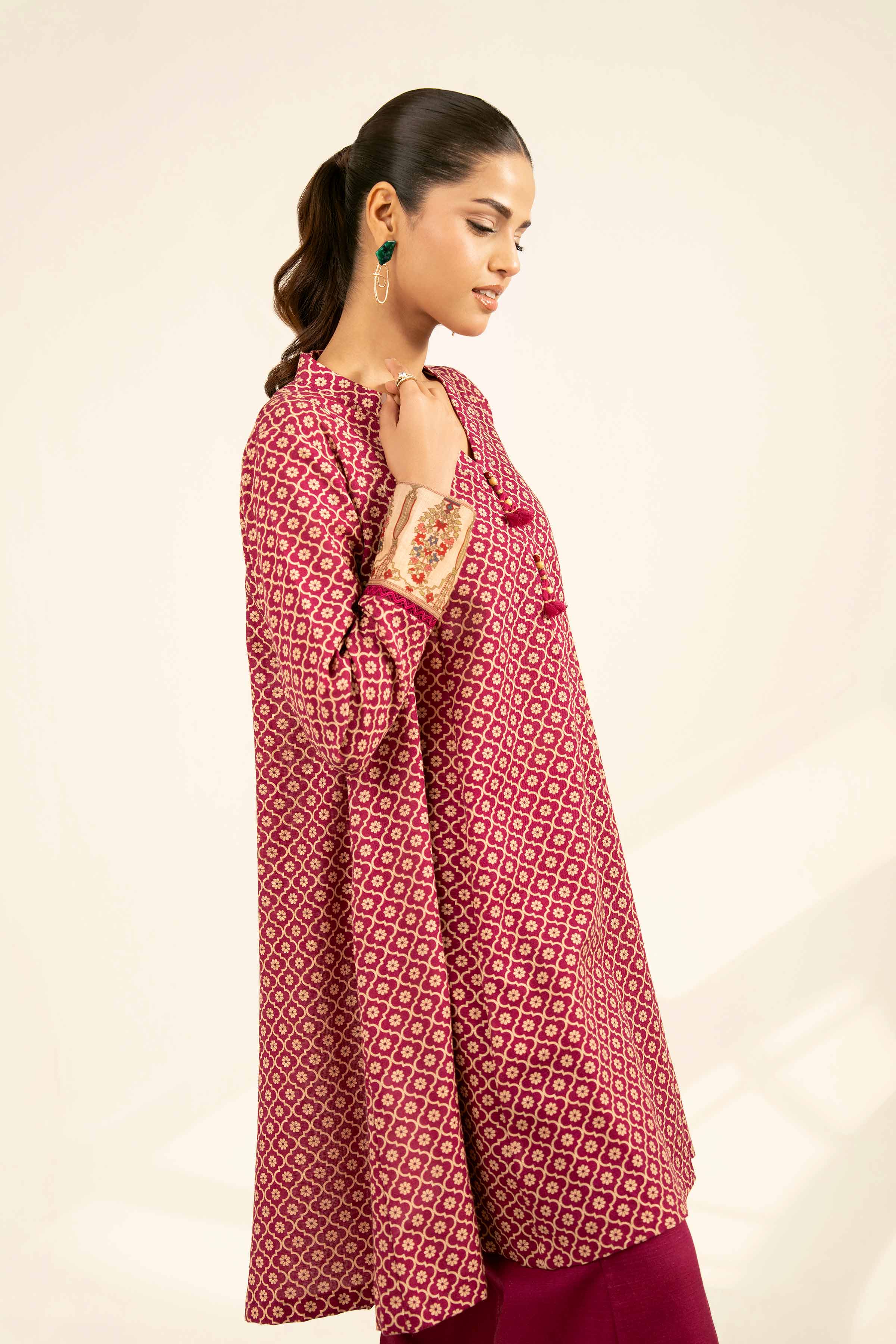 2 Piece - Printed Suit - 42502325 for Women - Unstitched Collection | Nishat | Shop Online