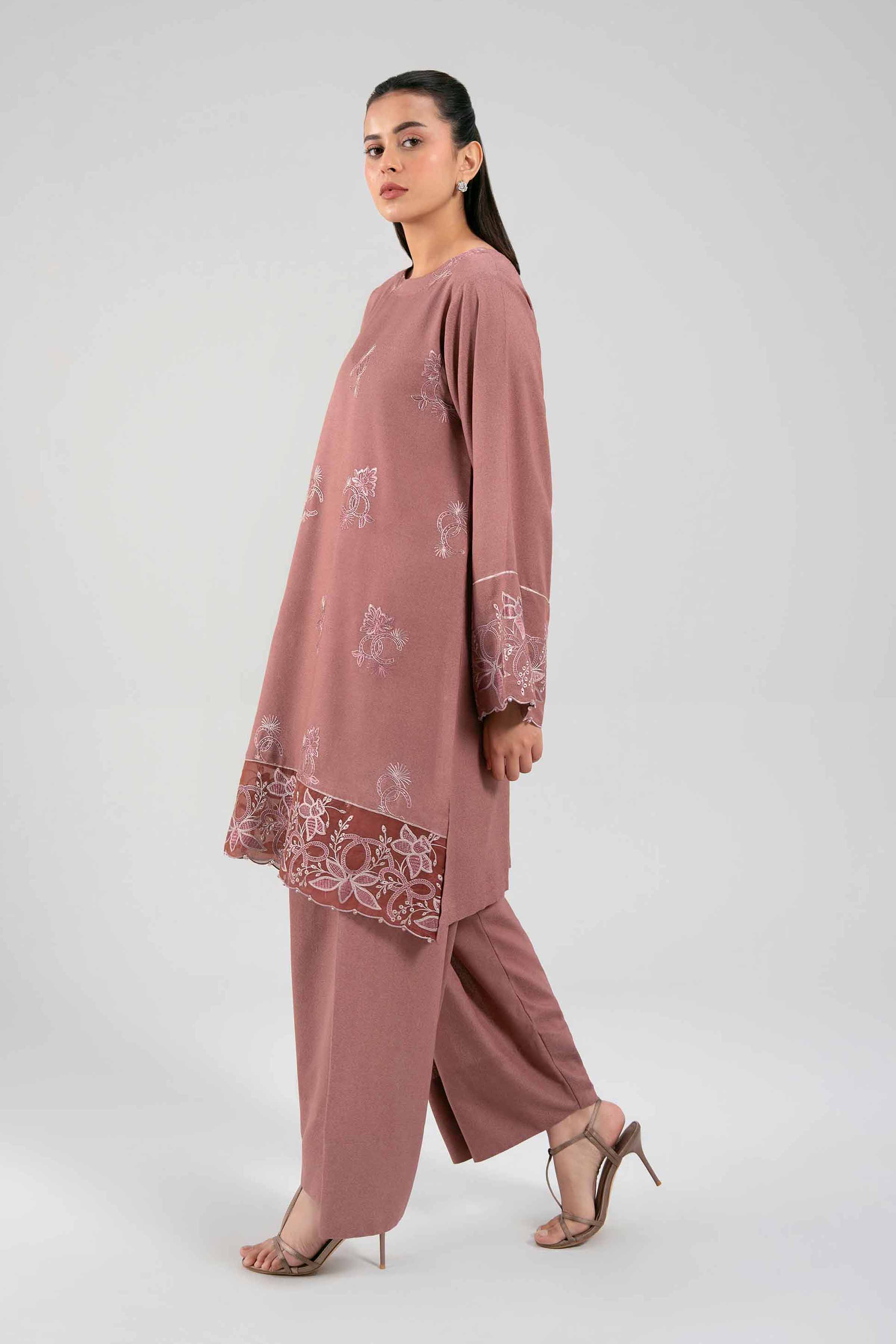 2 Piece - Embroidered Suit - 42502342