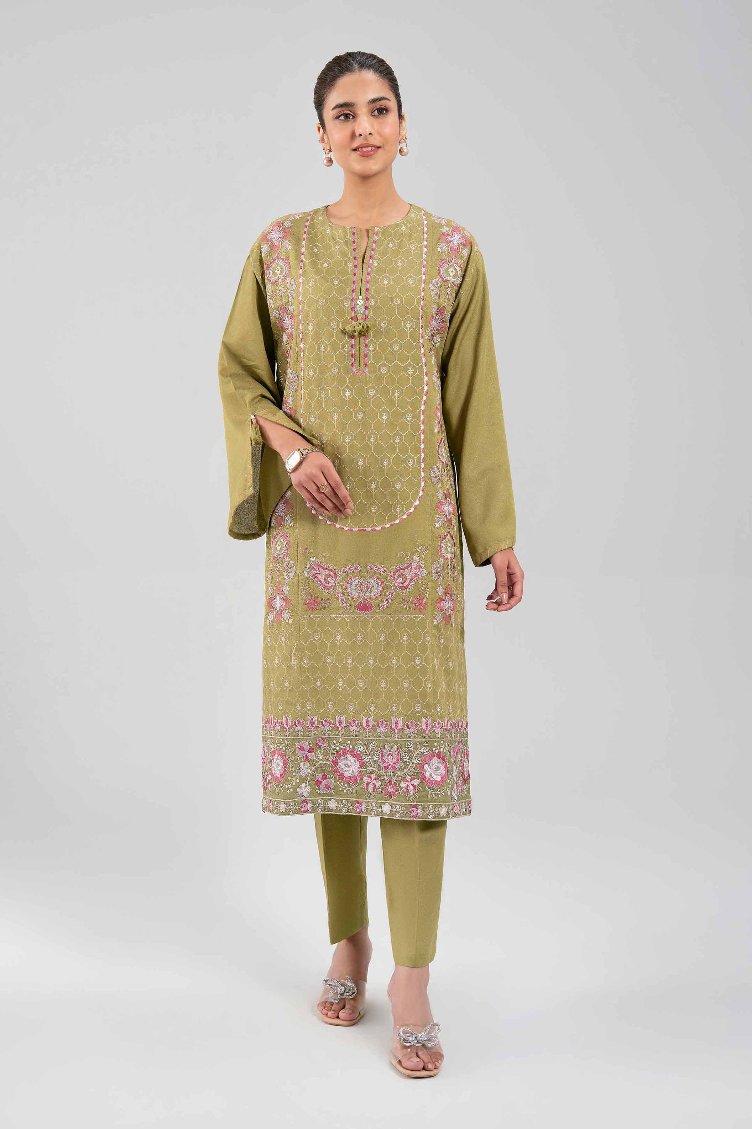 2 Piece - Embroidered Suit - 42502343