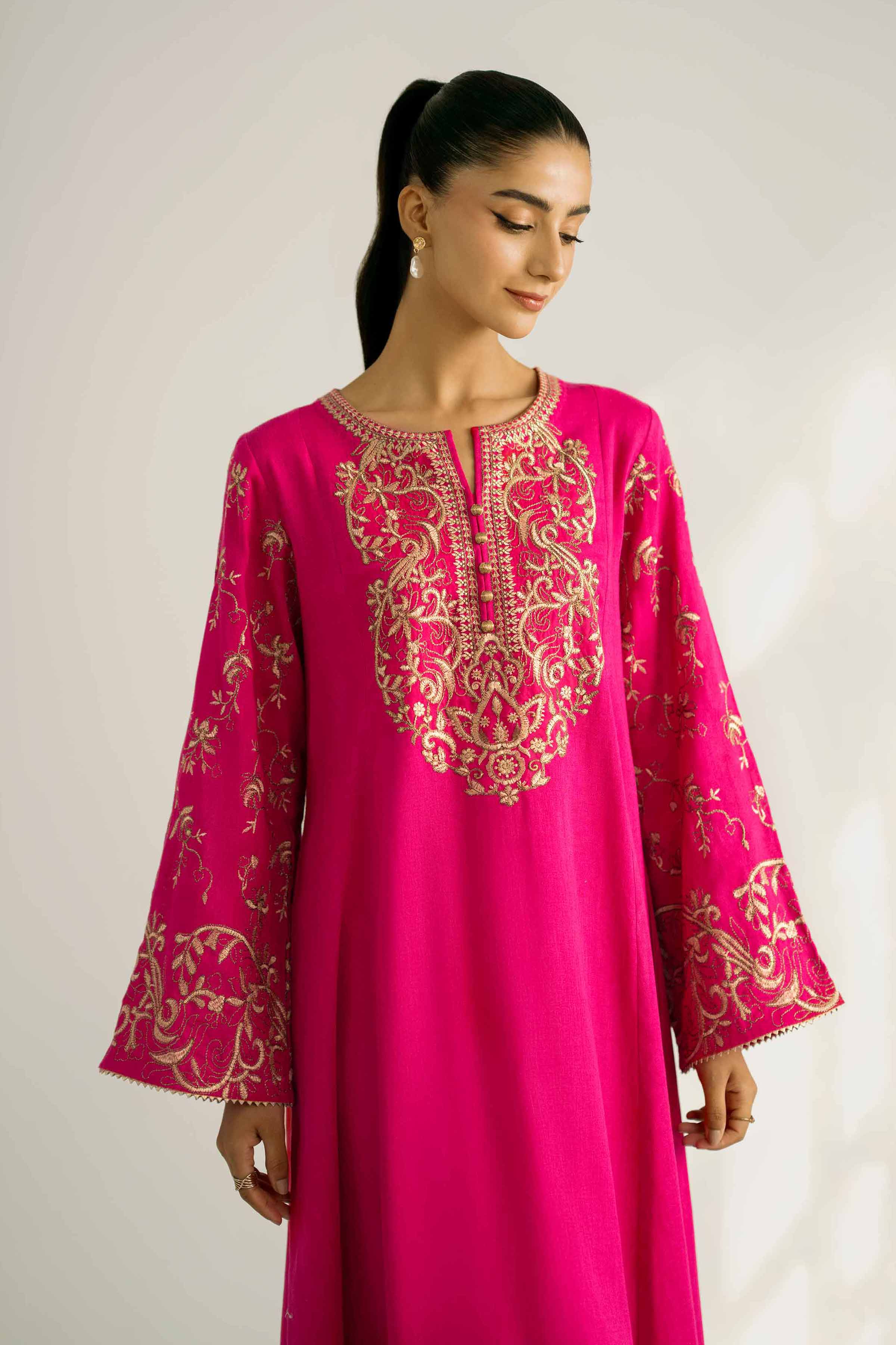 2 Piece - Embroidered Suit - 42502349 for Women - Unstitched Collection | Nishat | Shop Online