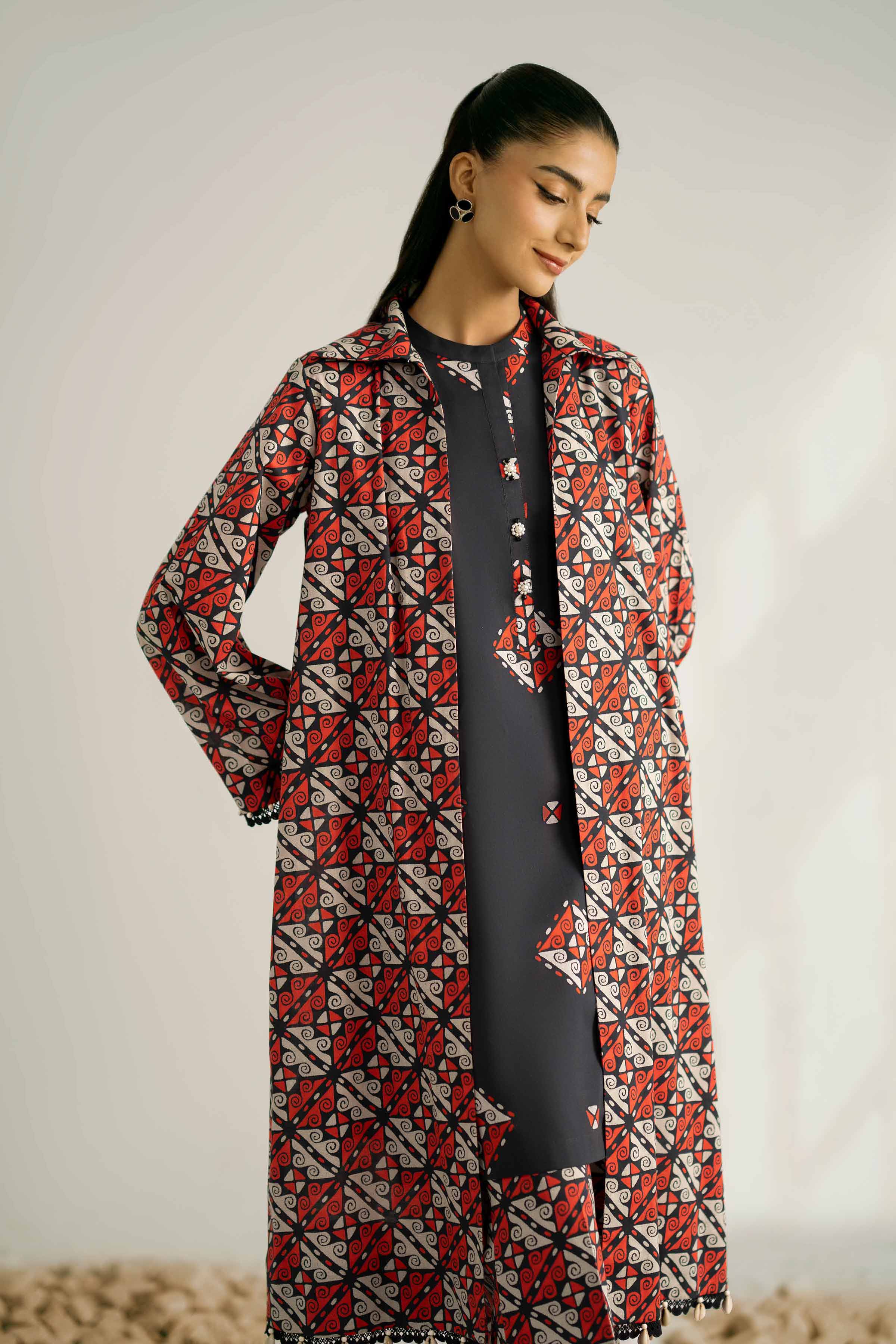 2 Piece - Printed Suit - 42502359 for Women - Unstitched Collection | Nishat | Shop Online