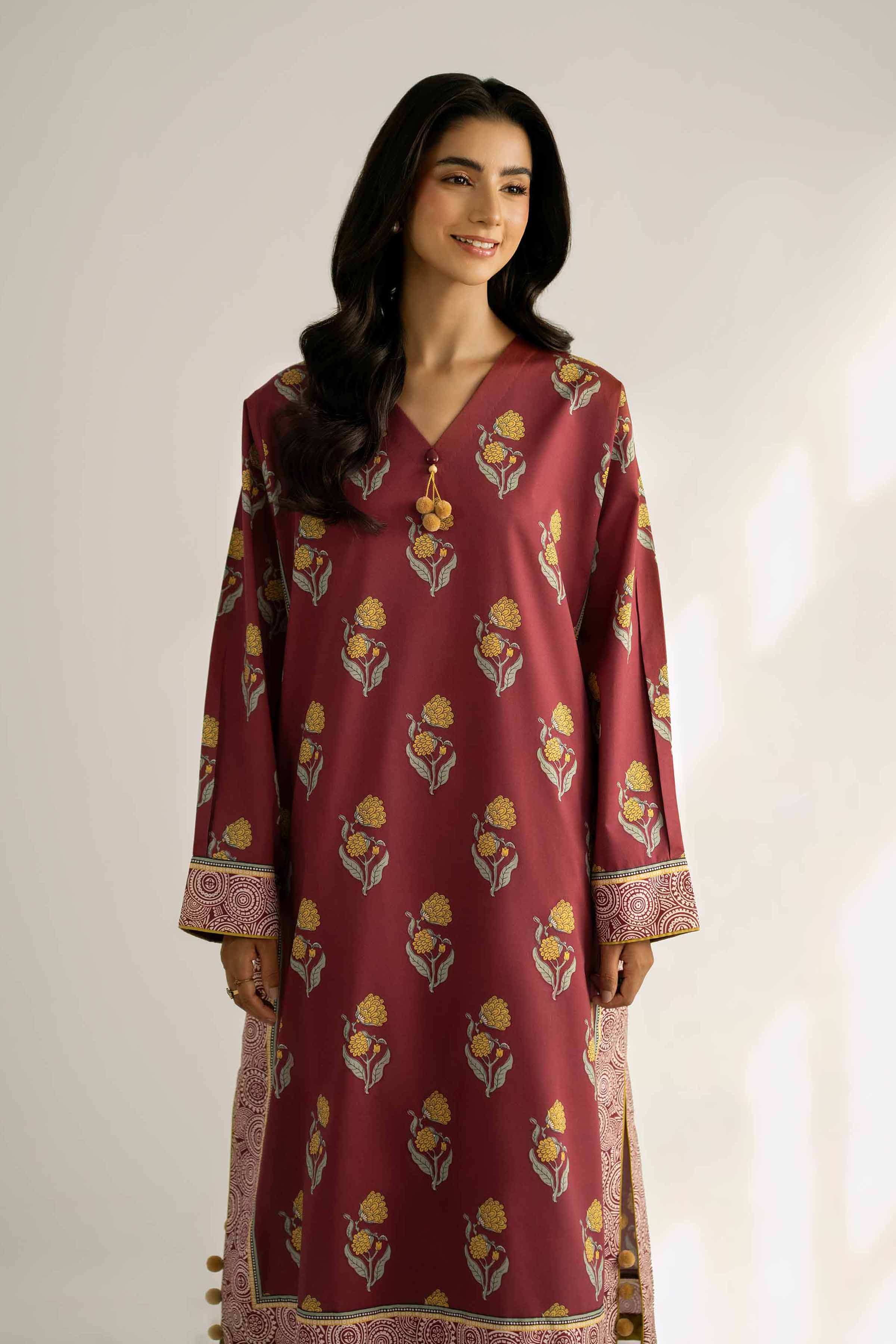 2 Piece - Printed Suit - 42502362 for Women - Unstitched Collection | Nishat | Shop Online