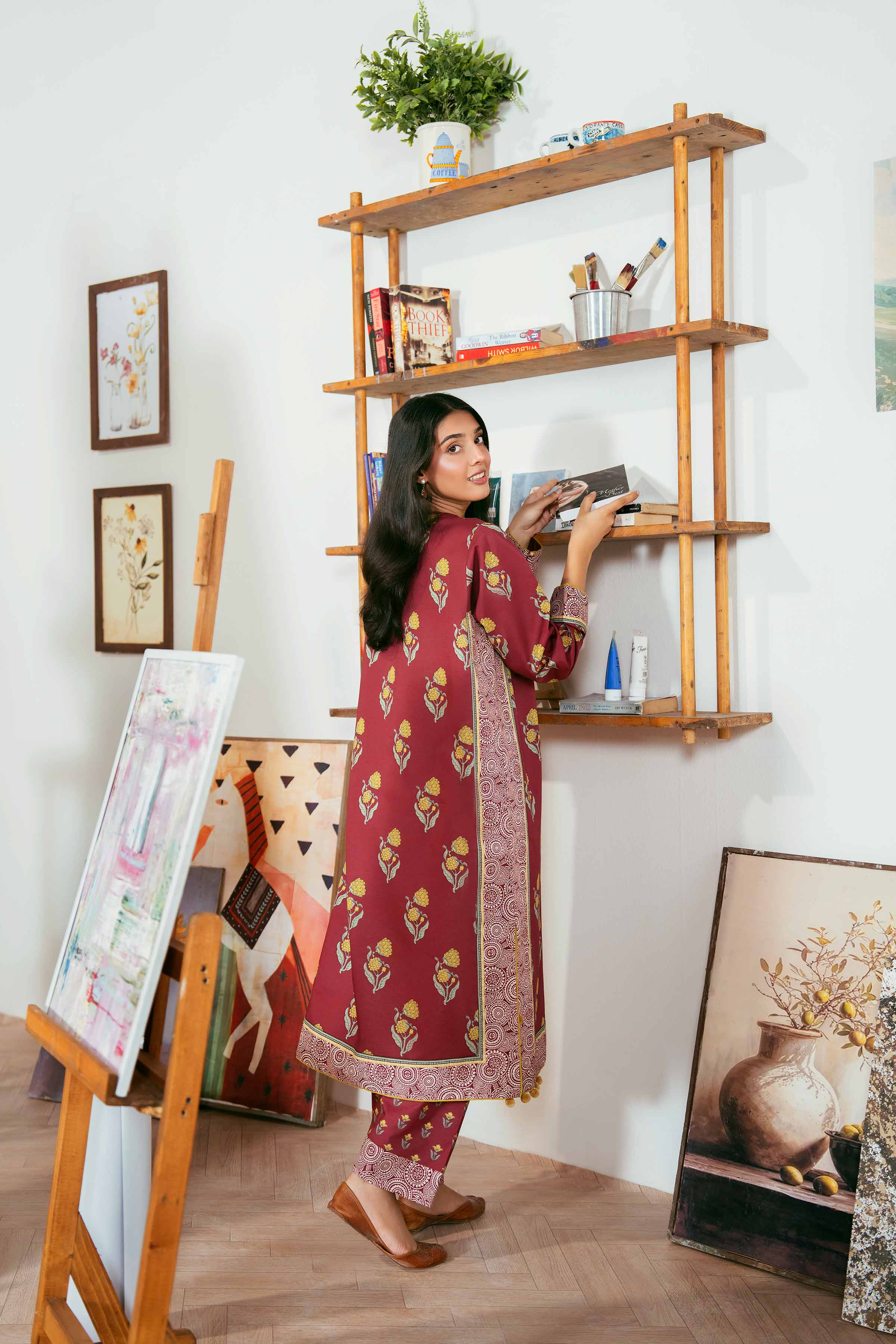 2 Piece - Printed Suit - 42502362 for Women - Unstitched Collection | Nishat | Shop Online