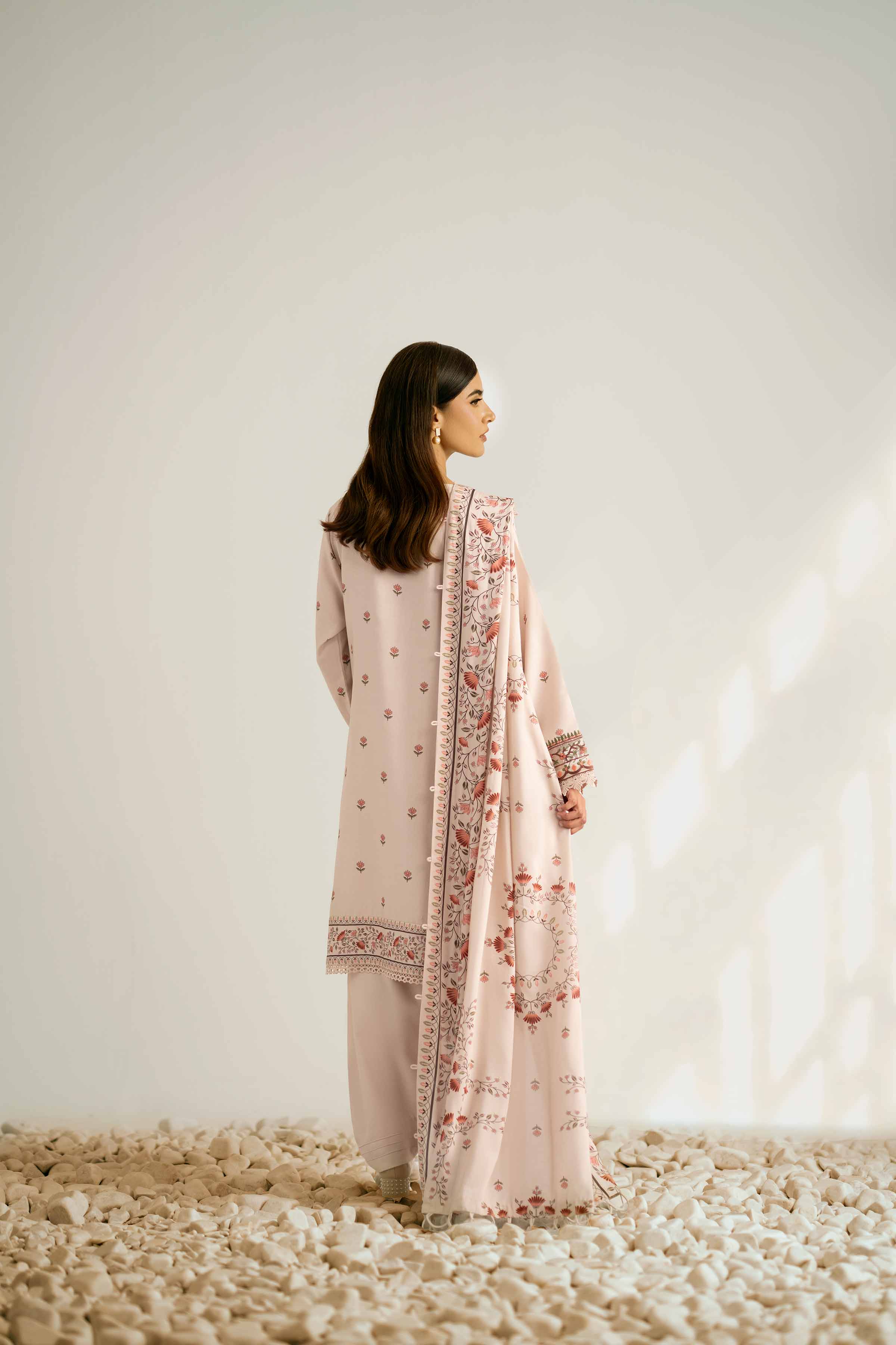 3 Piece - Printed Embroidered Suit - 42502364 for Women - Unstitched Collection | Nishat | Shop Online