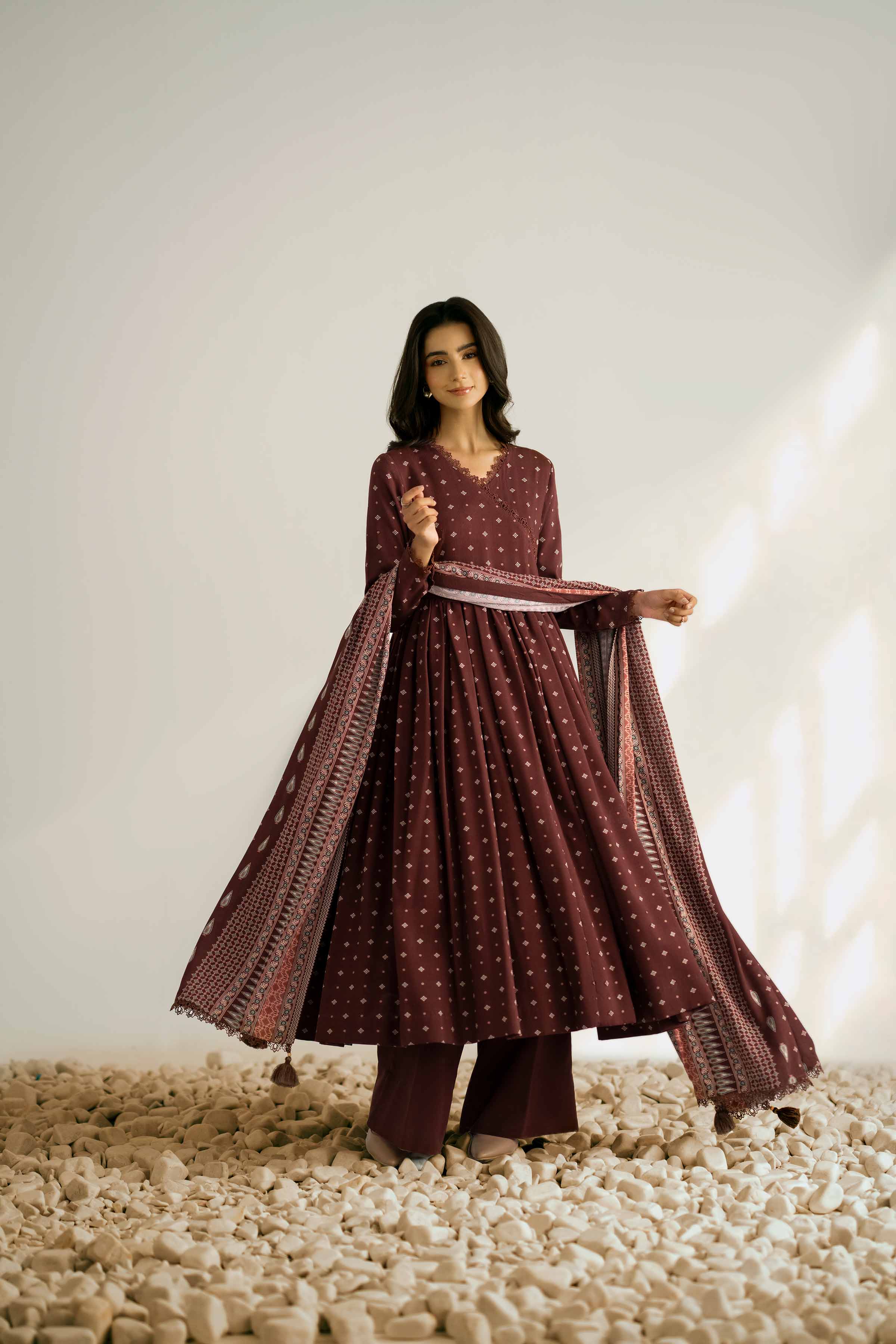 3 Piece - Printed Suit - 42502370 for Women - Unstitched Collection | Nishat | Shop Online