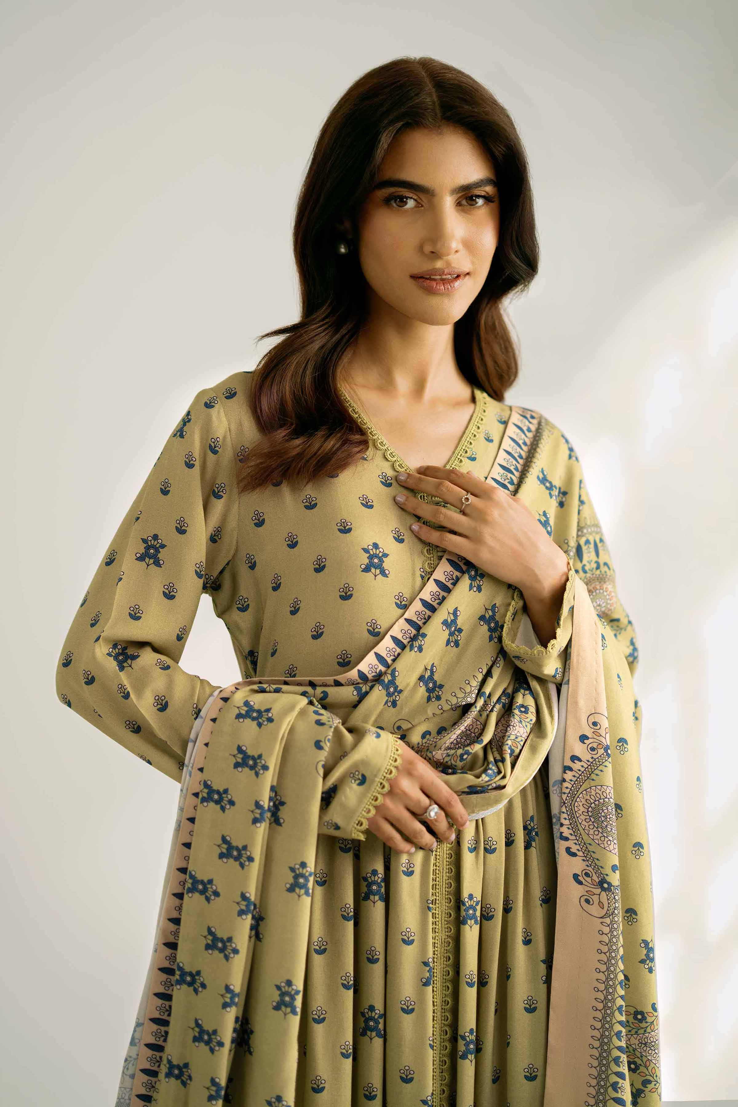 3 Piece - Printed Suit - 42502371 for Women - Unstitched Collection | Nishat | Shop Online