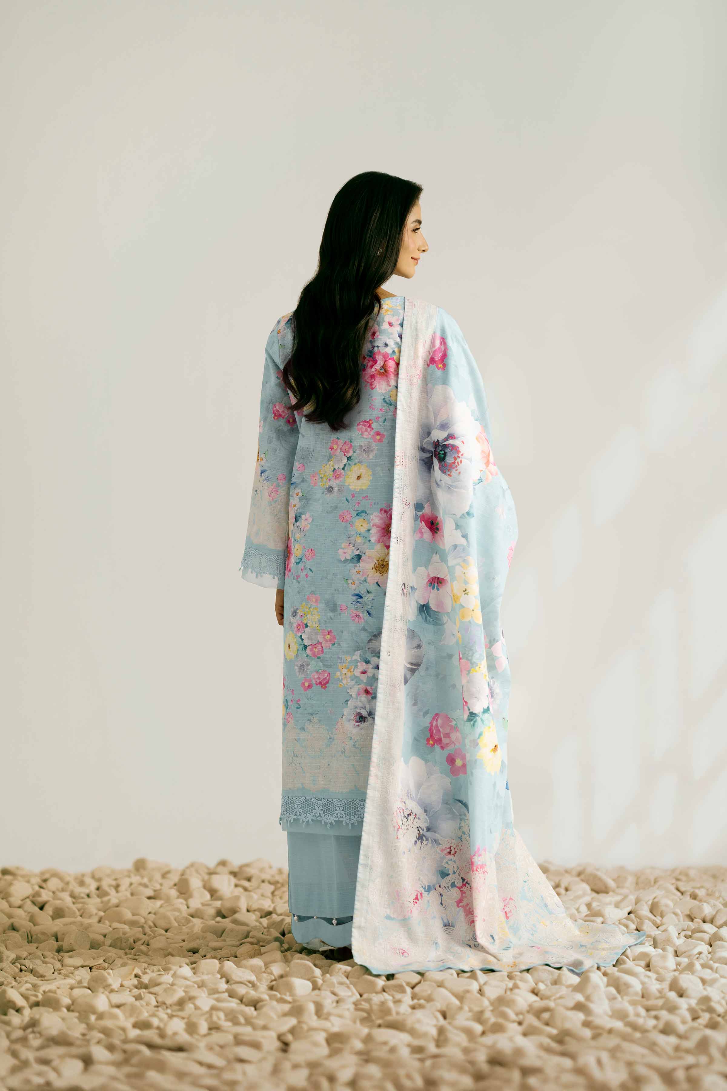 3 Piece - Digital Printed Suit - 42502415 for Women - Unstitched Collection | Nishat | Shop Online
