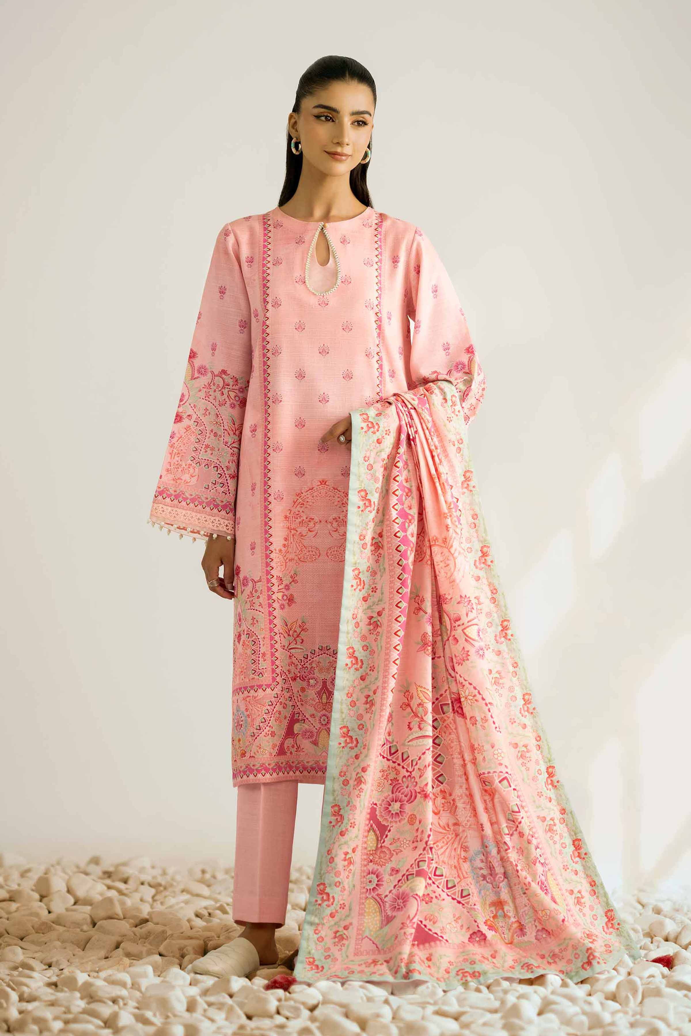 3 Piece - Digital Printed Suit - 42502417 for Women - Unstitched Collection | Nishat | Shop Online