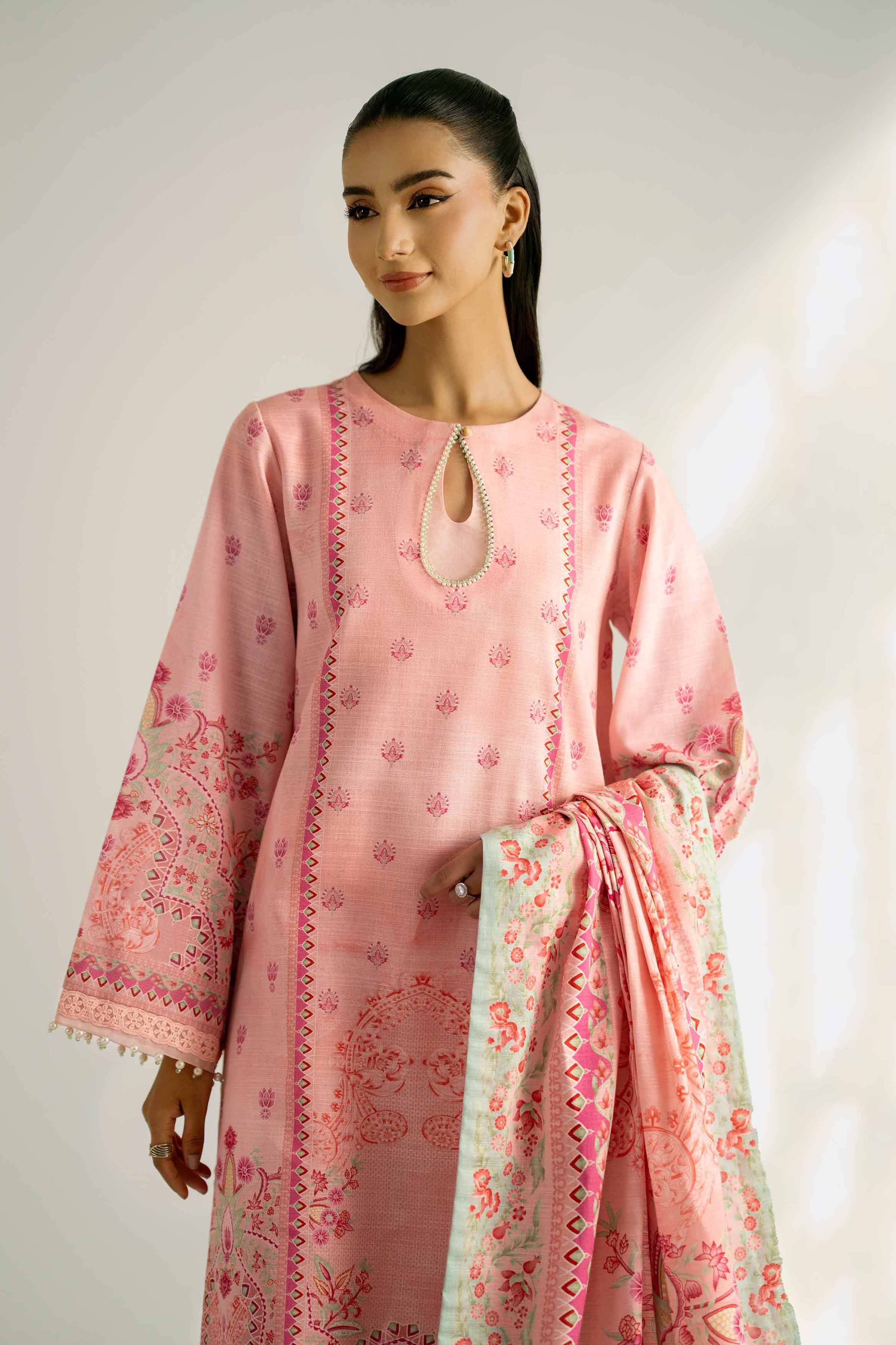 3 Piece - Digital Printed Suit - 42502417 for Women - Unstitched Collection | Nishat | Shop Online