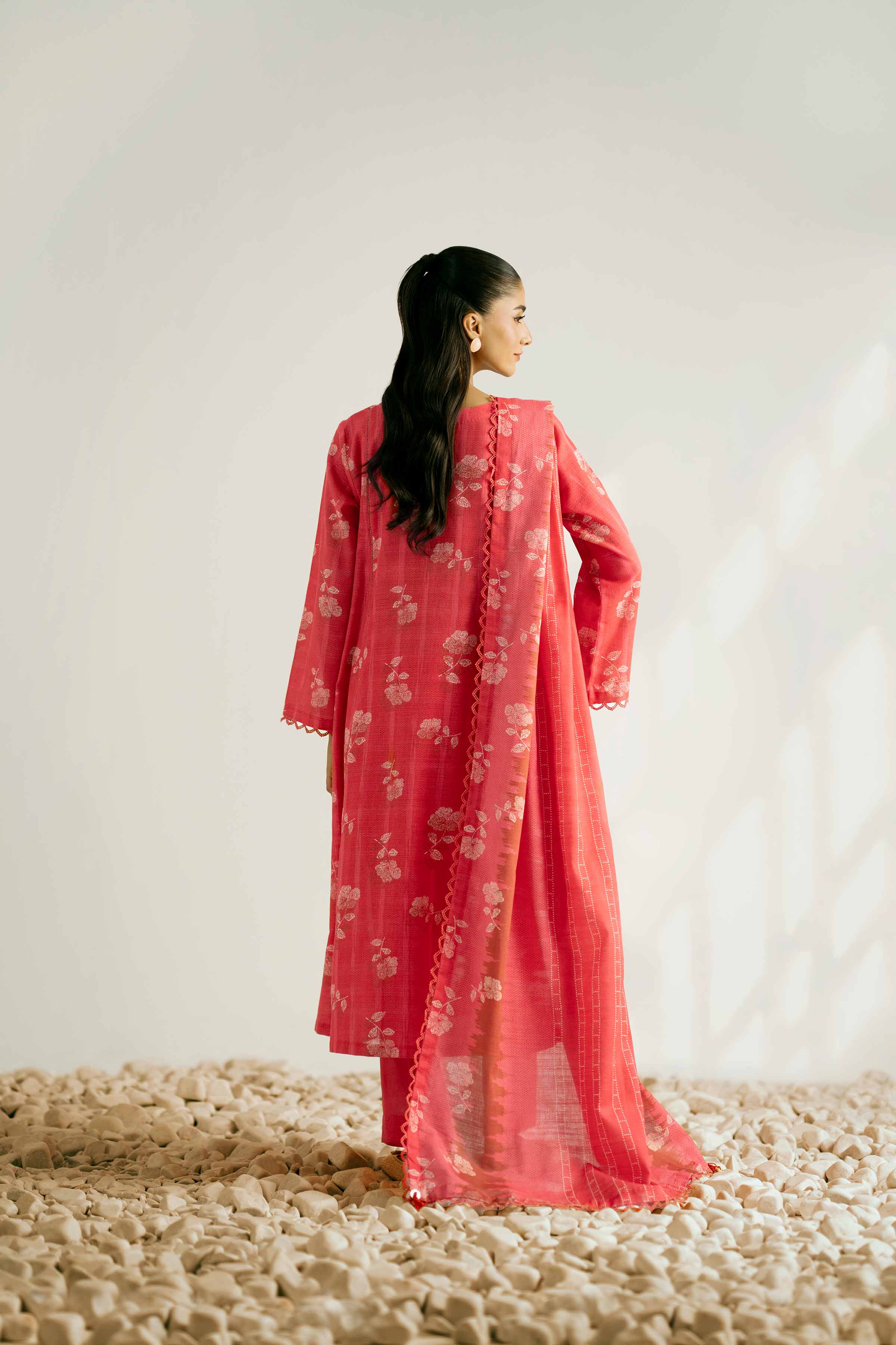 3 Piece - Printed Suit - 42502424 for Women - Unstitched Collection | Nishat | Shop Online