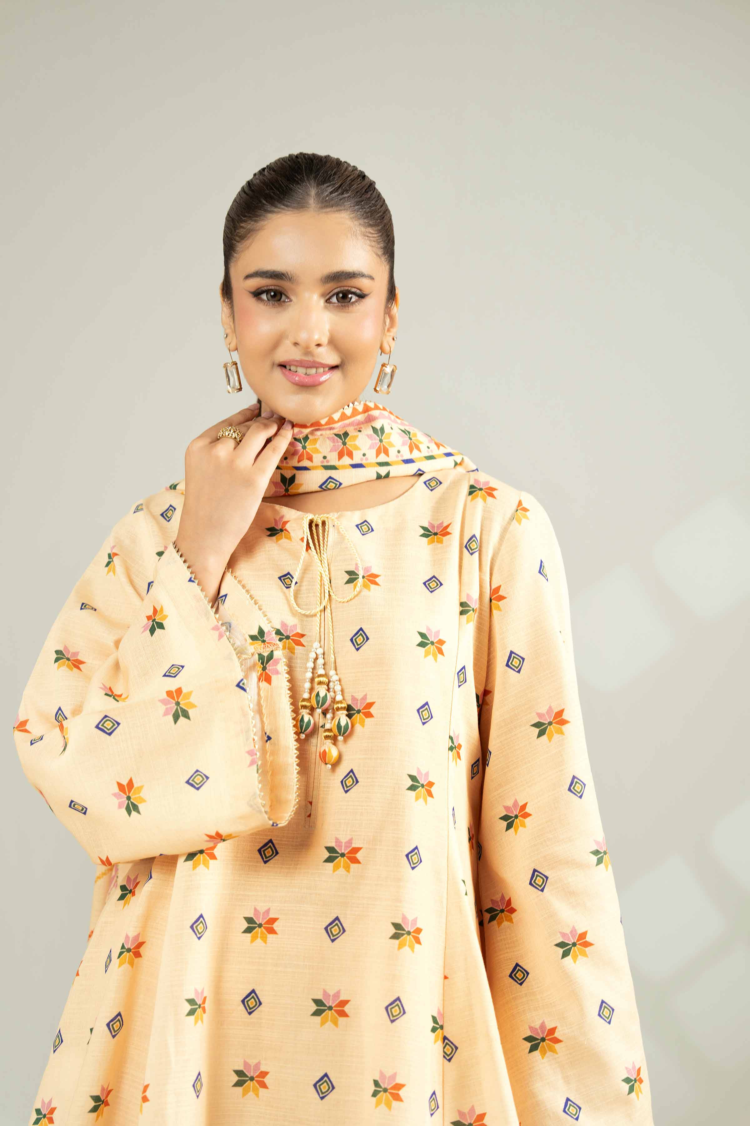 3 Piece - Printed Suit - 42502433 for Women - Unstitched Collection | Nishat | Shop Online