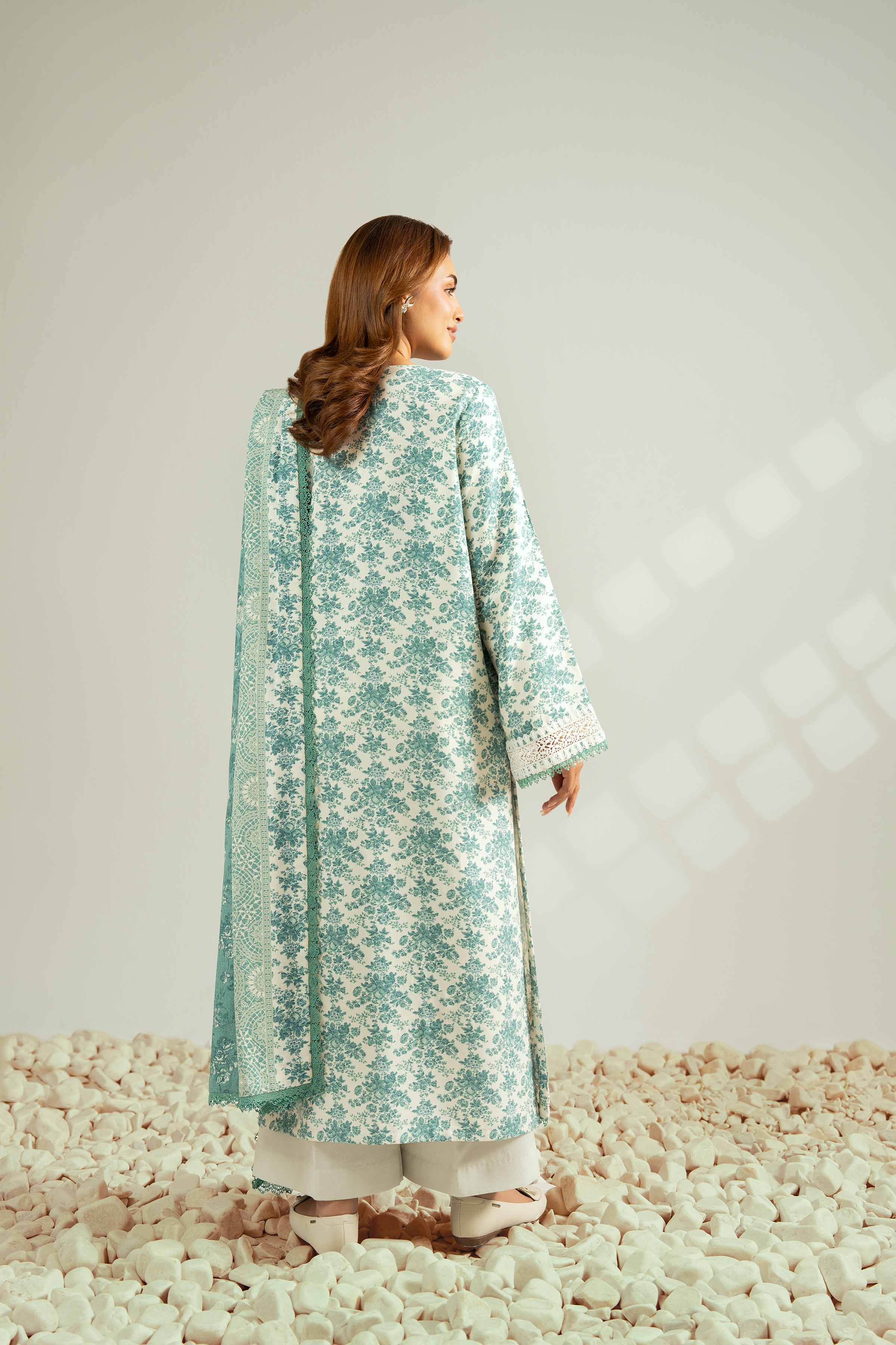 3 Piece - Embroidered Suit - 42502459 for Women - Unstitched Collection | Nishat | Shop Online