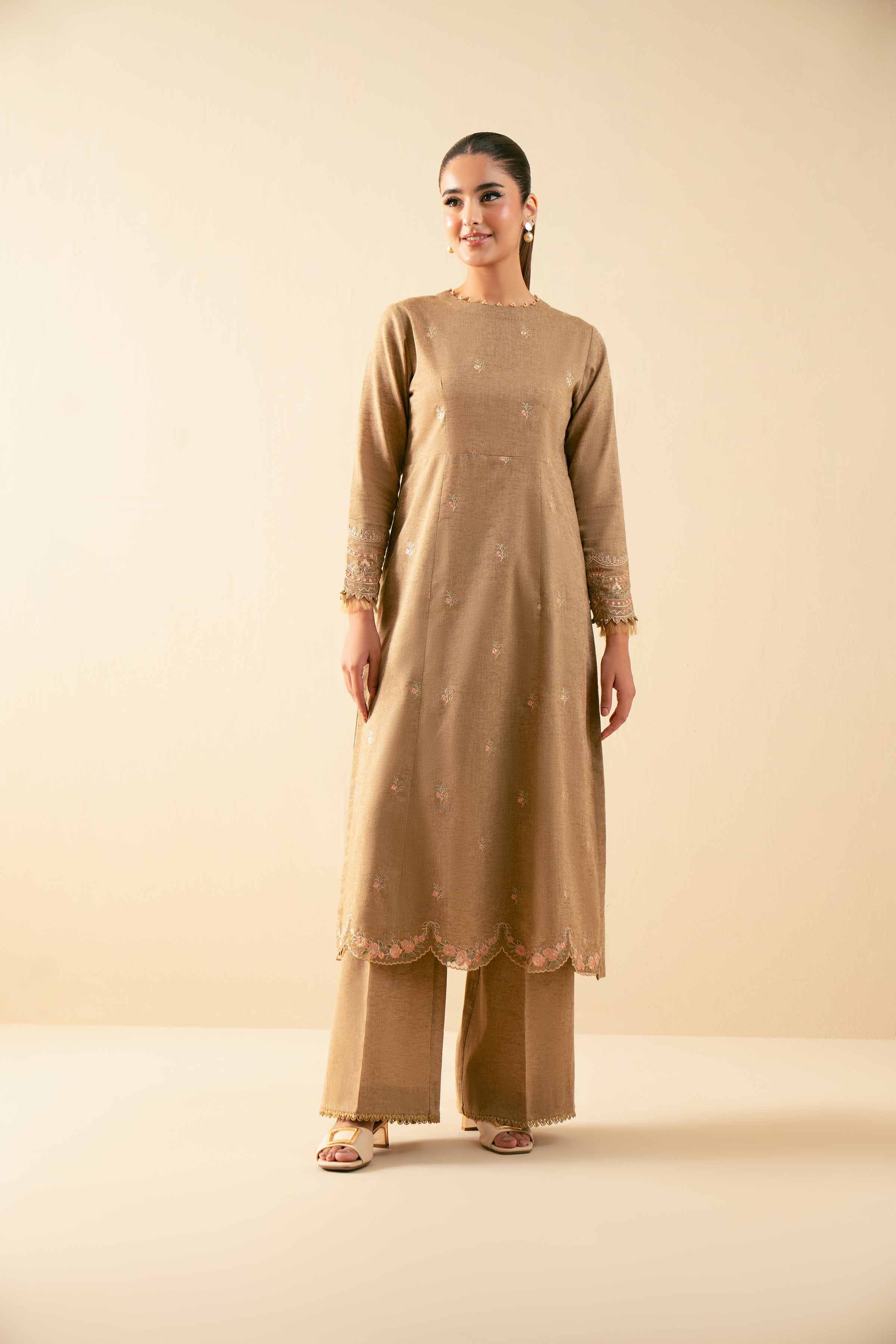 2 Piece - Embroidered Suit - 42502476 for Women - Unstitched Collection | Nishat | Shop Online