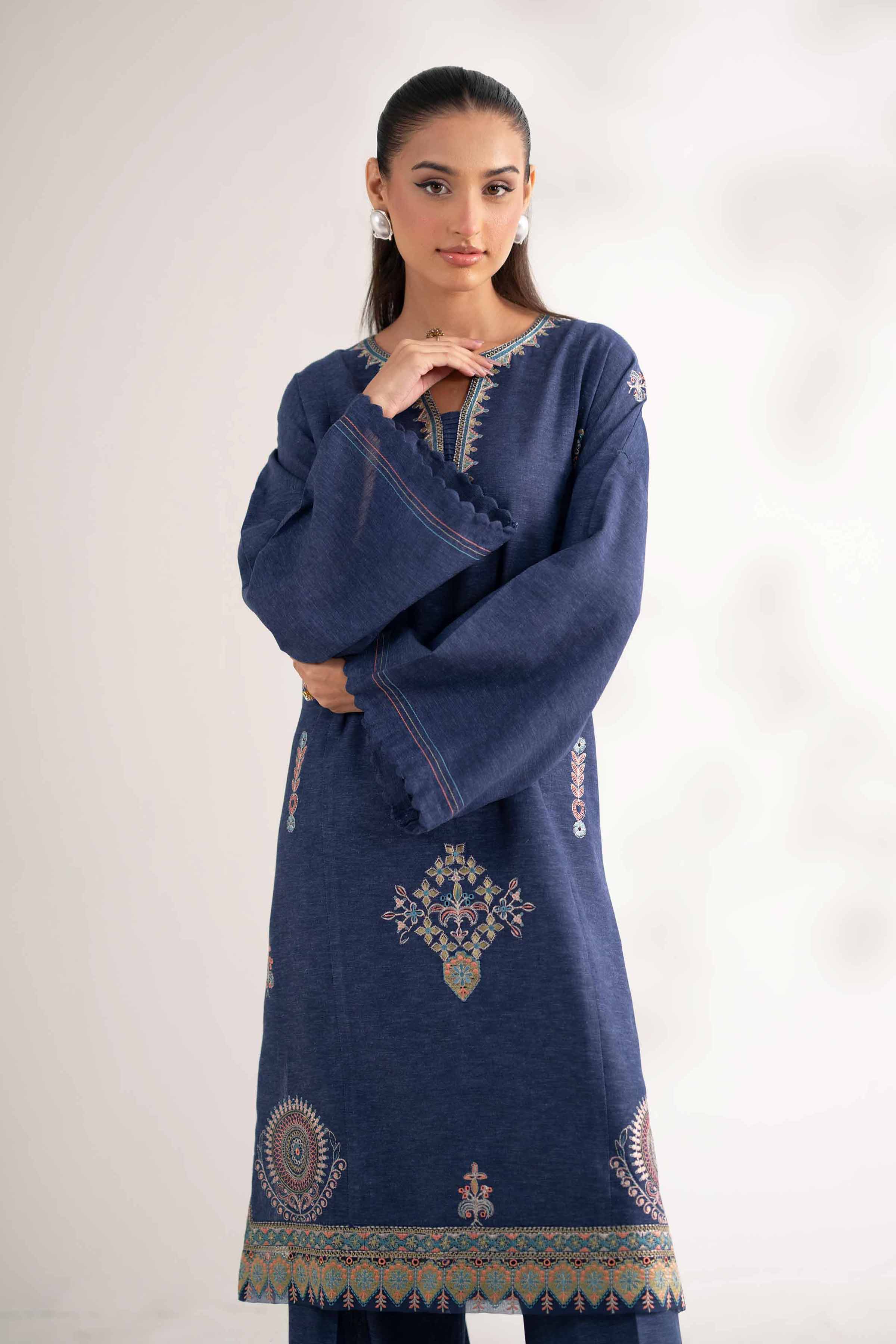 2 Piece - Embroidered Suit - 42502477 for Women - Unstitched Collection | Nishat | Shop Online