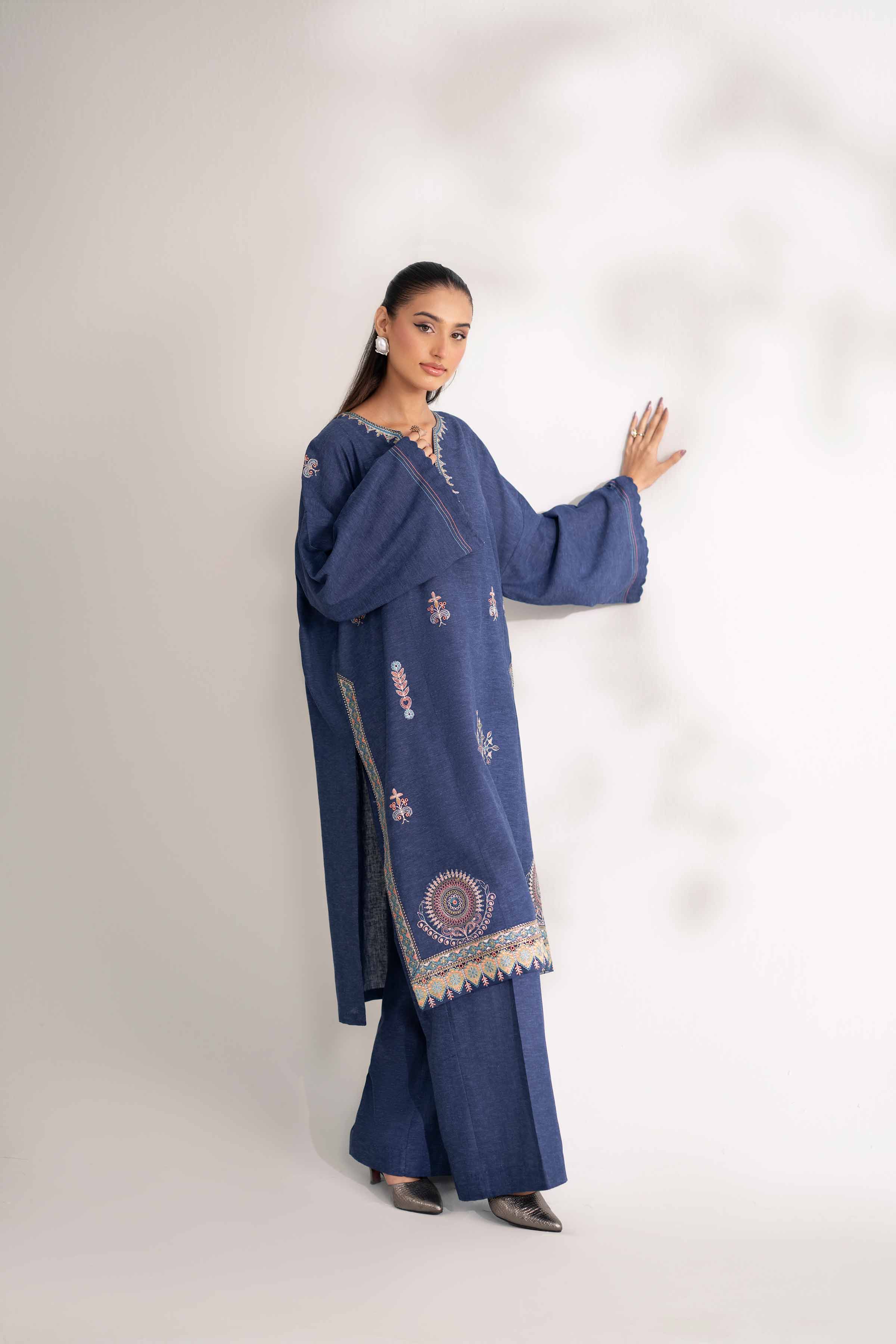 2 Piece - Embroidered Suit - 42502477 for Women - Unstitched Collection | Nishat | Shop Online