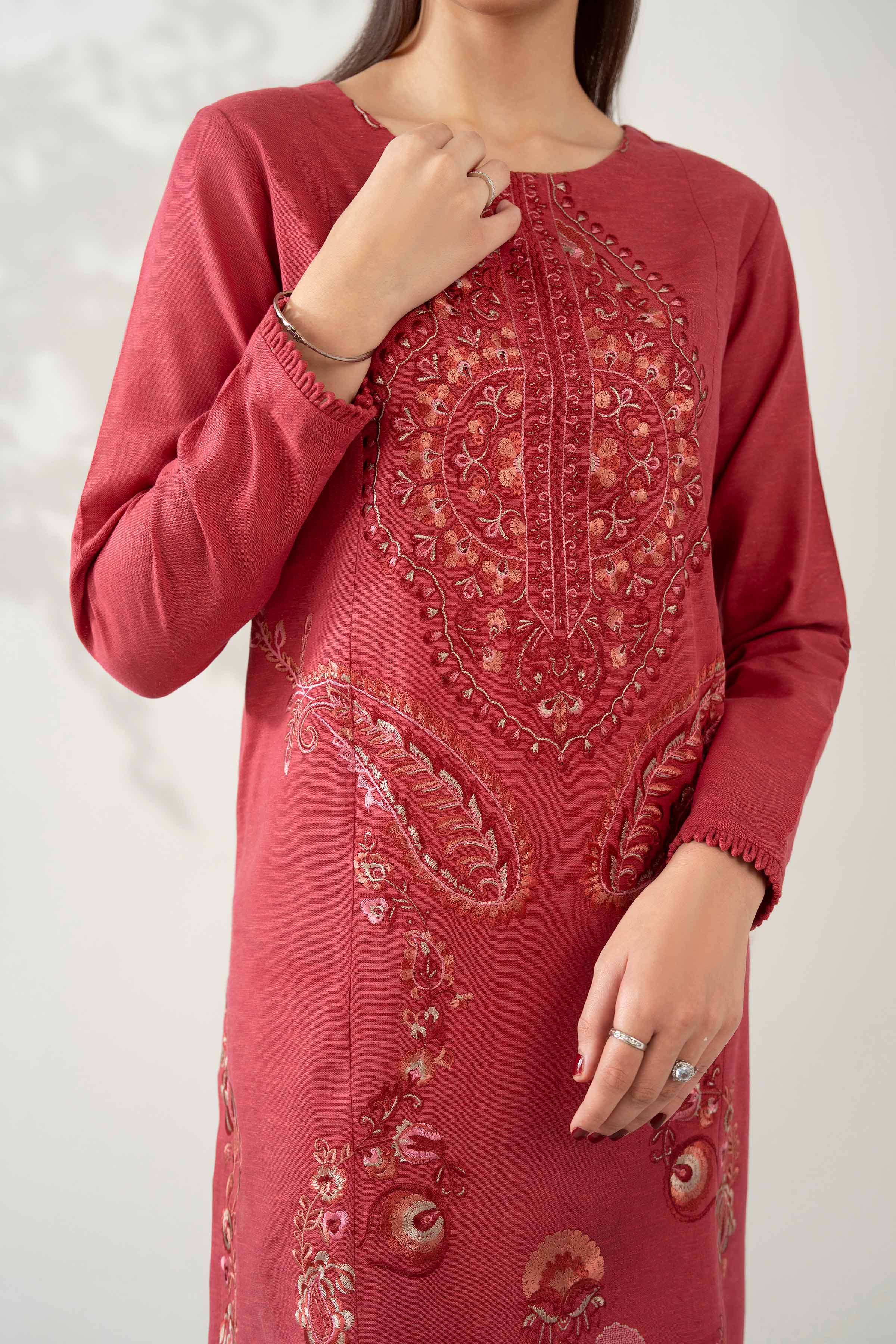 2 Piece - Embroidered Suit - 42502479 for Women - Unstitched Collection | Nishat | Shop Online